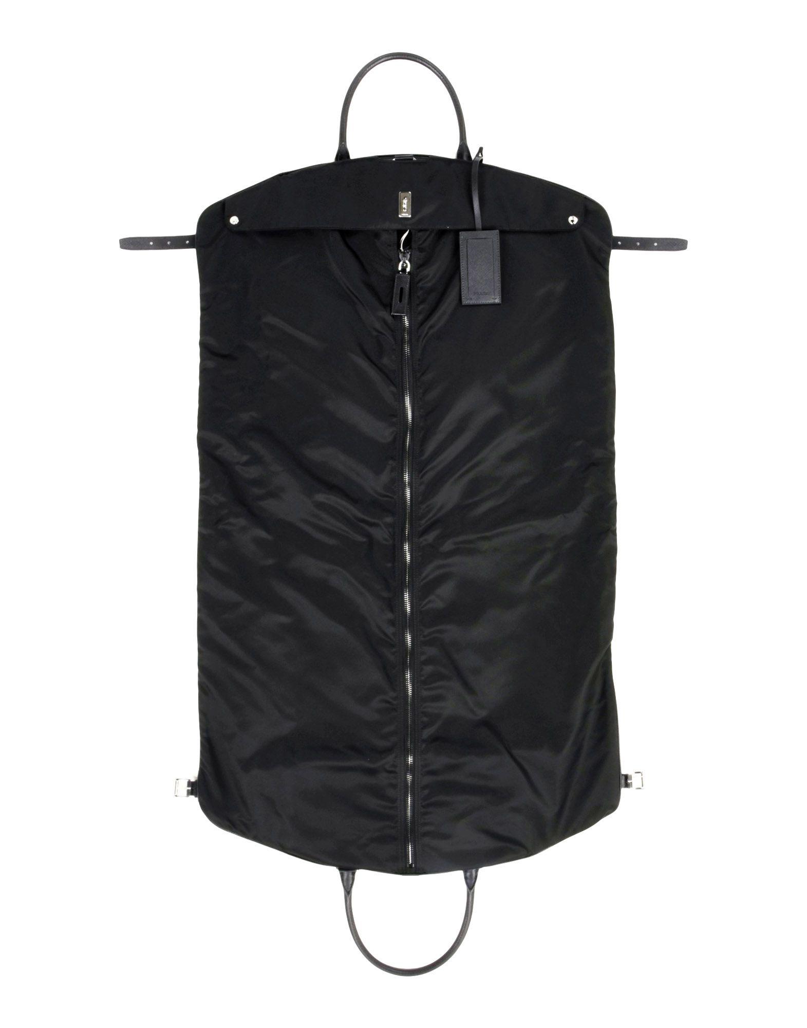 Portatrajes Prada de Cuero de color Negro para hombre | Lyst