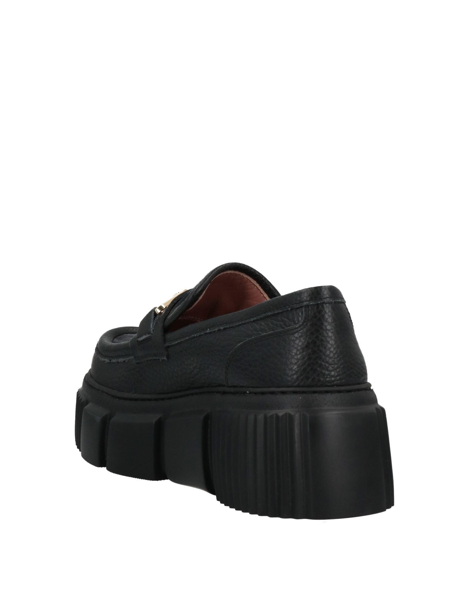 Pollini Loafers in Black | Lyst