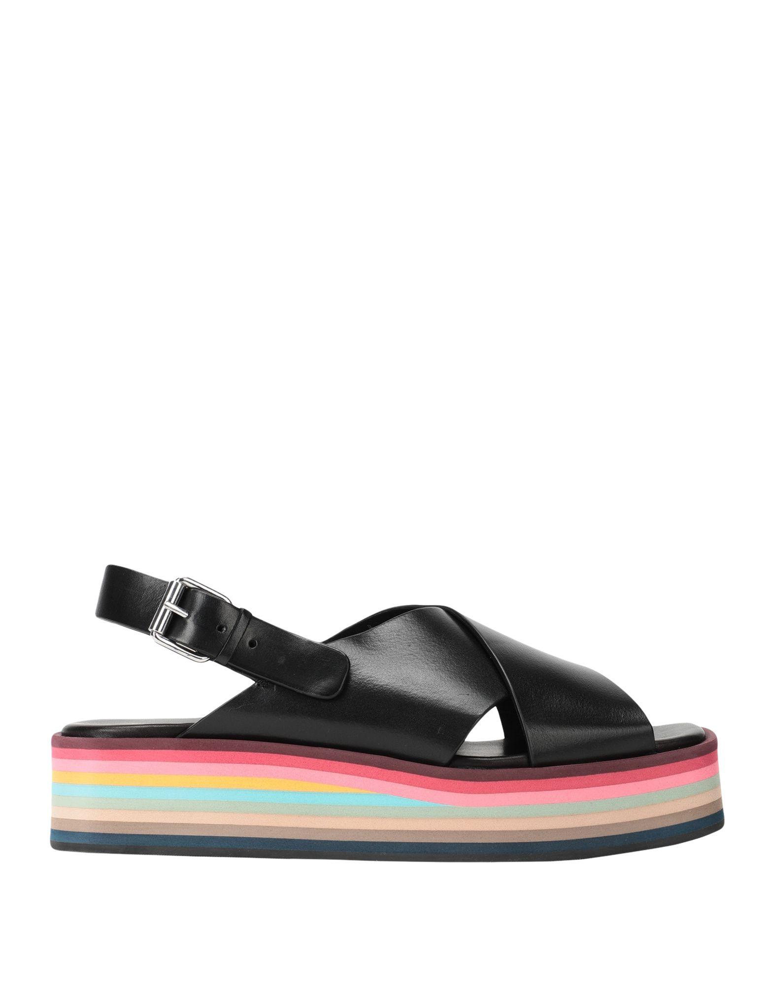 Paul Smith Rubber Sandals in Black - Lyst