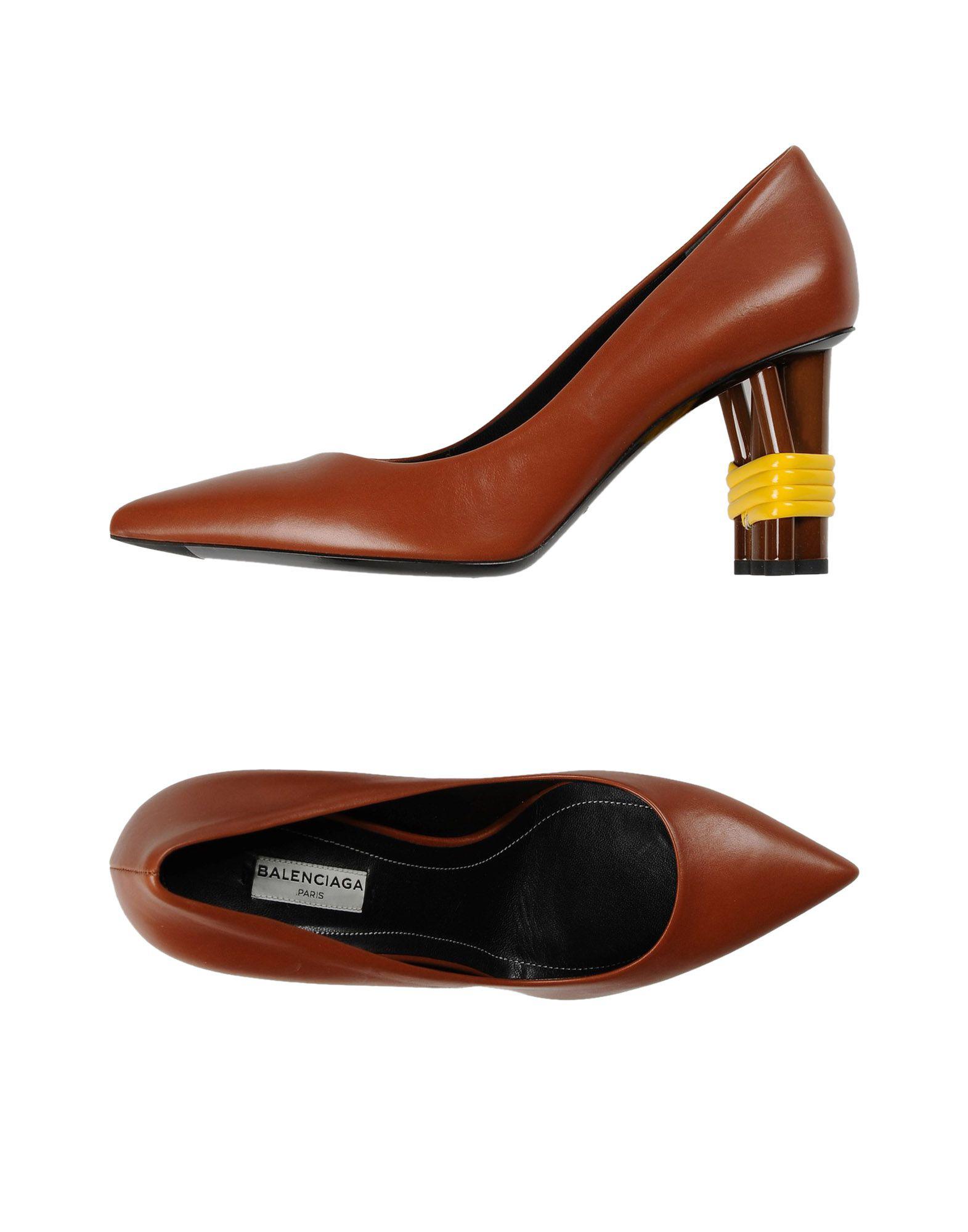 brown balenciaga shoes