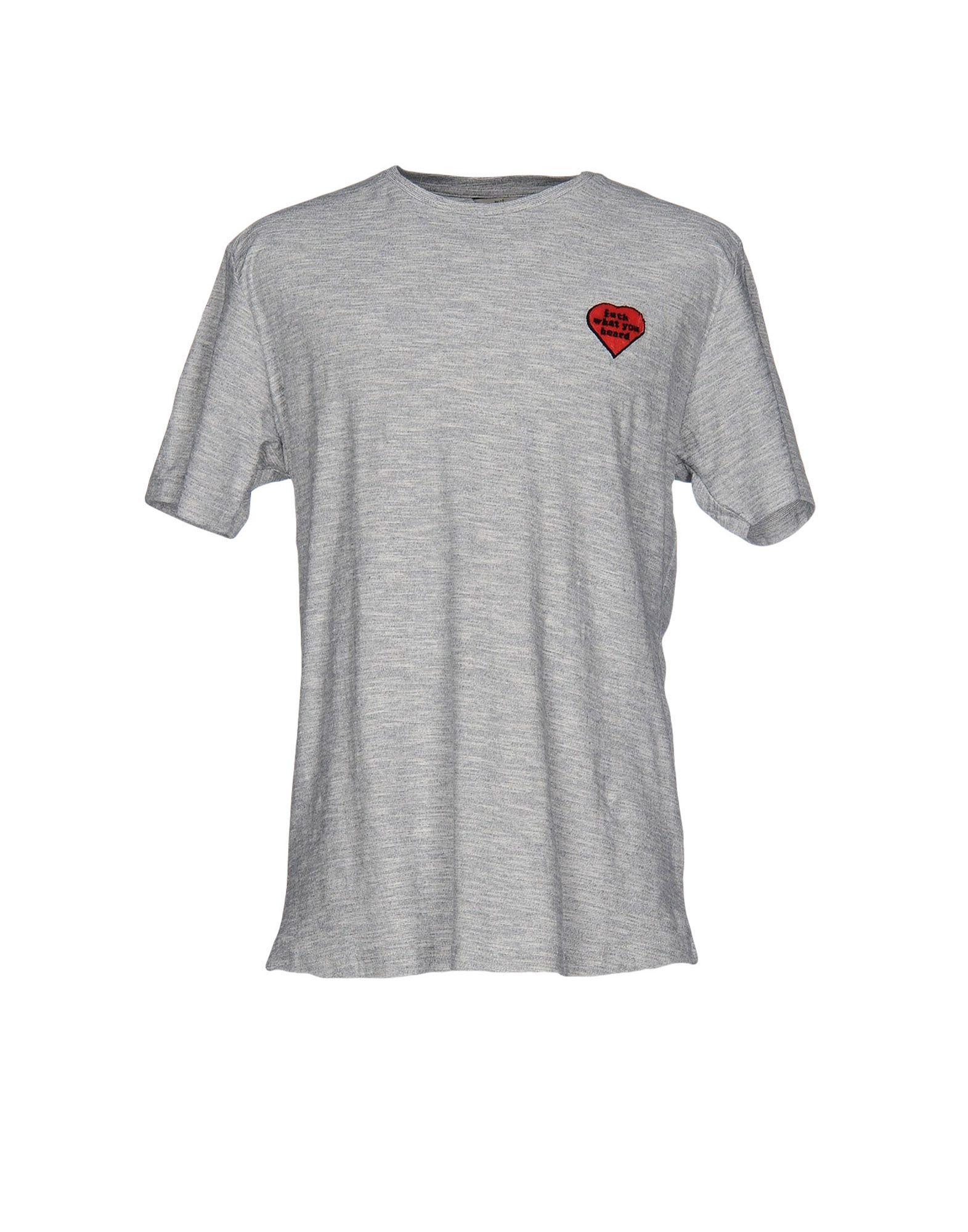RVLT Cotton T-shirt in Light Grey (Gray) for Men - Lyst