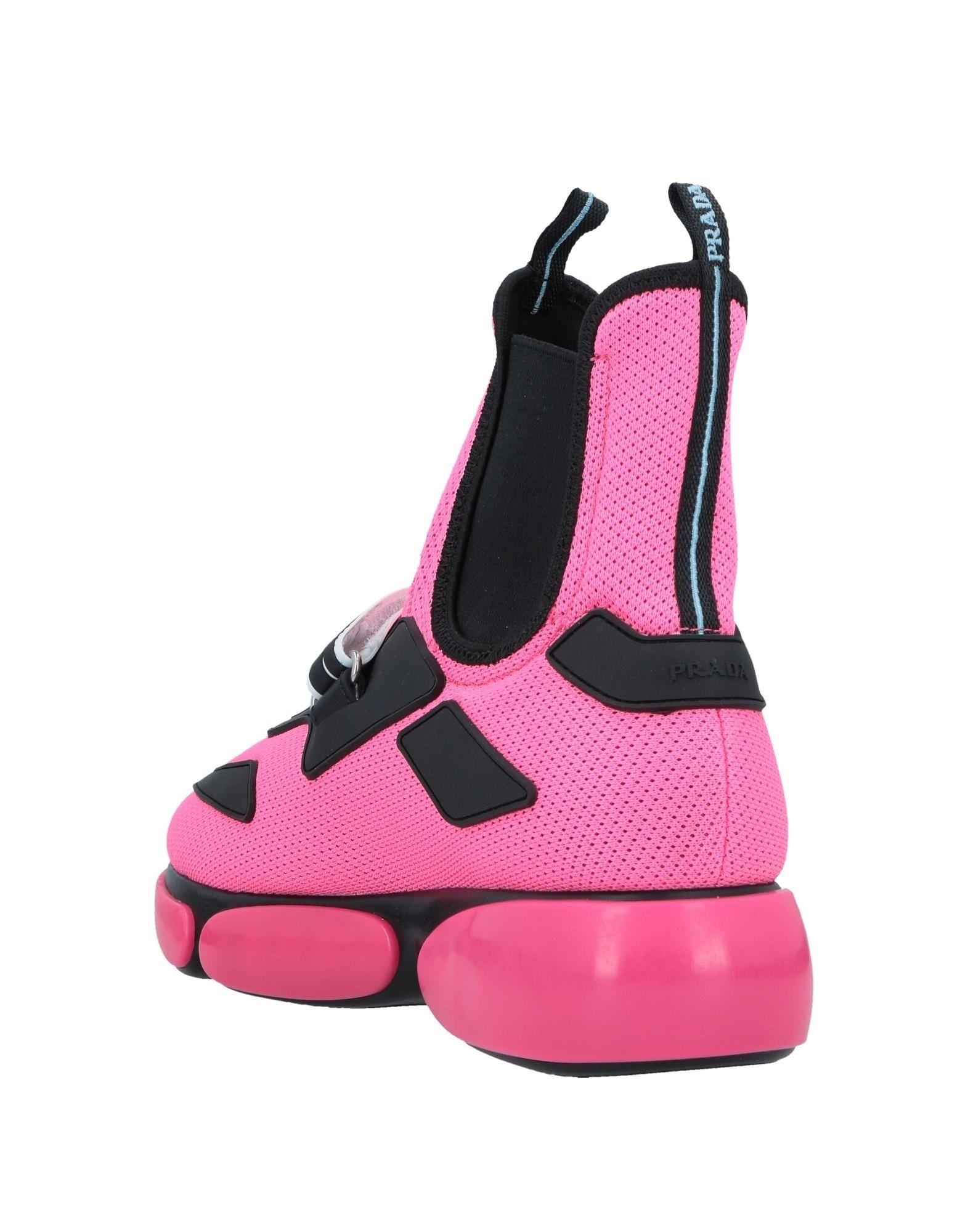 pink prada high tops