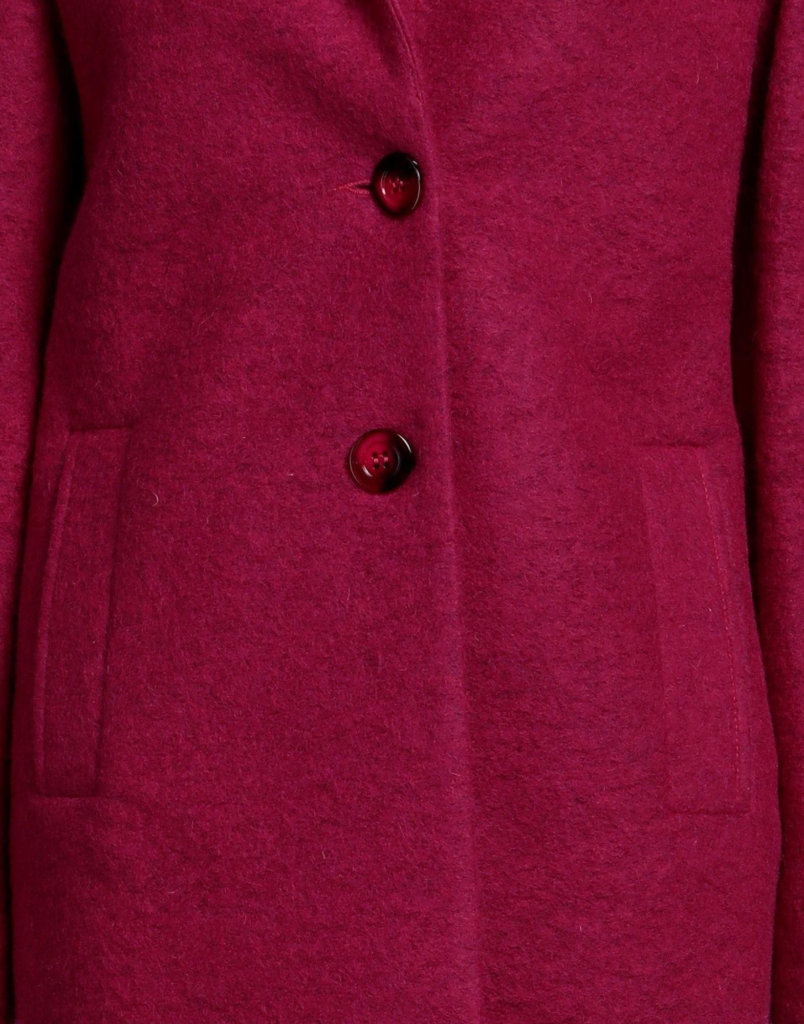 Stefanel Coat in Red | Lyst UK