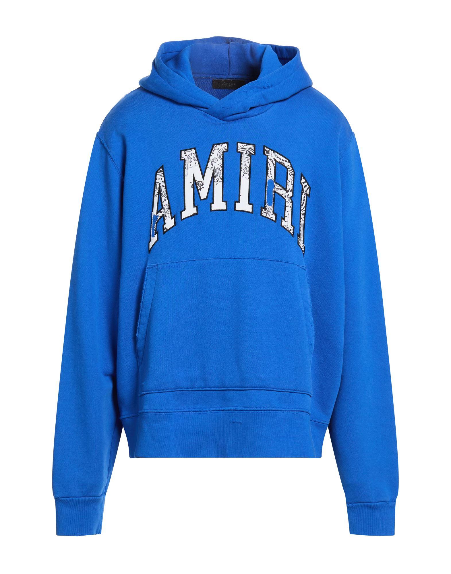 Cotton Hoodie Amiri Sweat Oversized Cotton Hoodie Black Amiri Men
