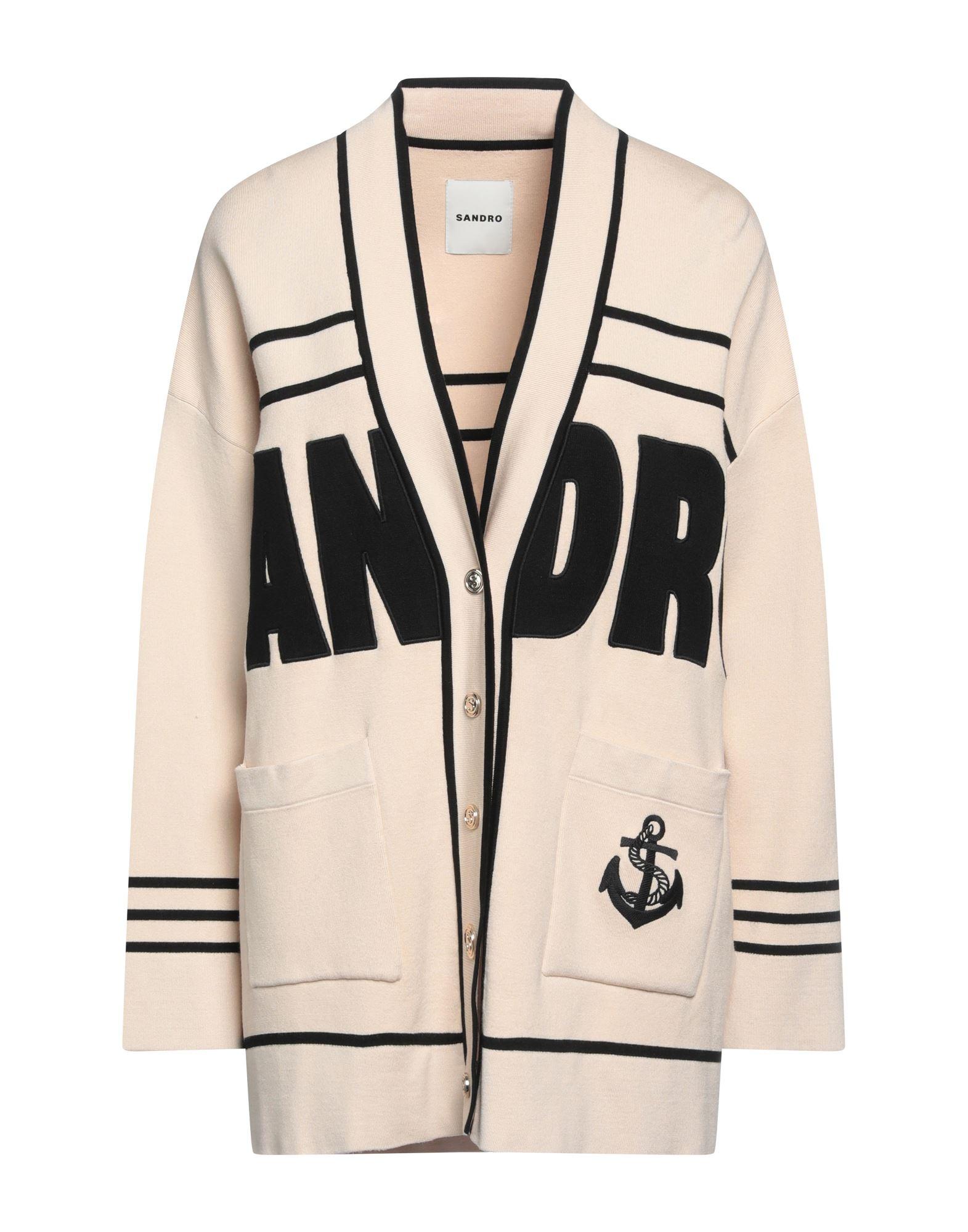 Sandro Cardigan in Natural | Lyst