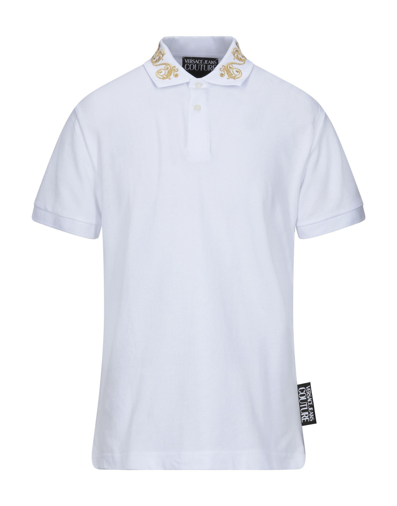 Versace Jeans Couture Polo Shirt in White for Men | Lyst Australia