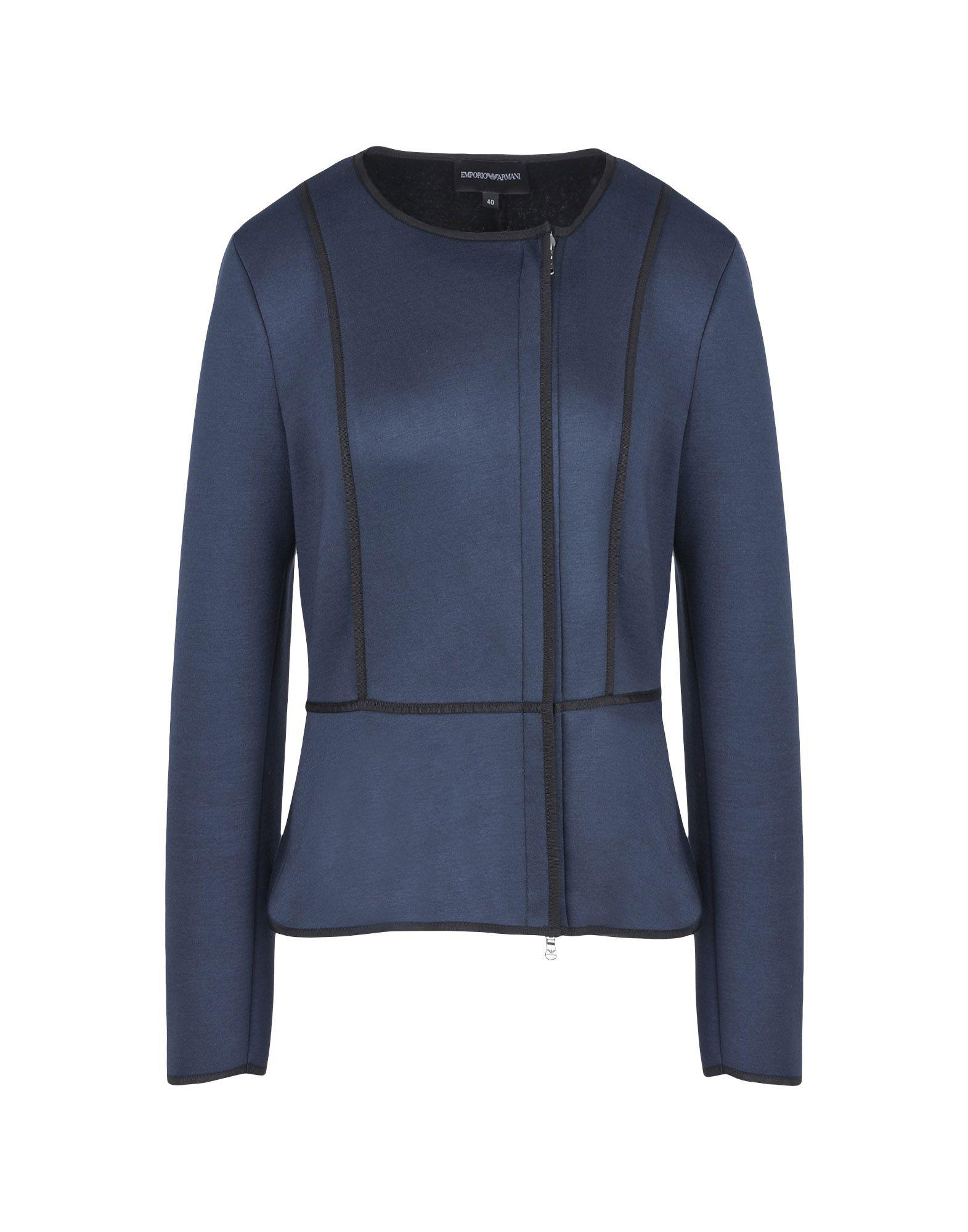Emporio armani jacket blue Clearance