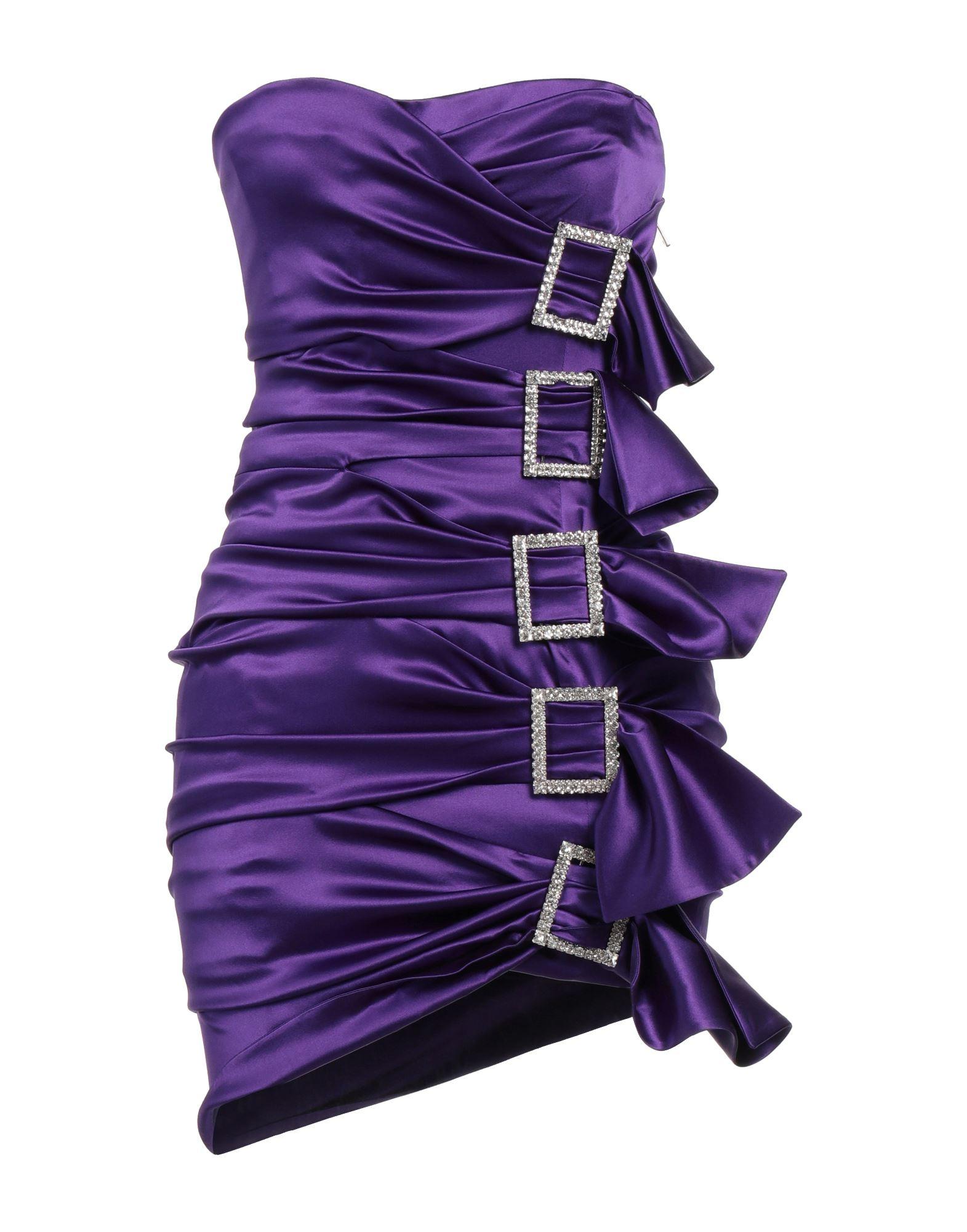 Alexandre Vauthier Short Dress in Purple | Lyst