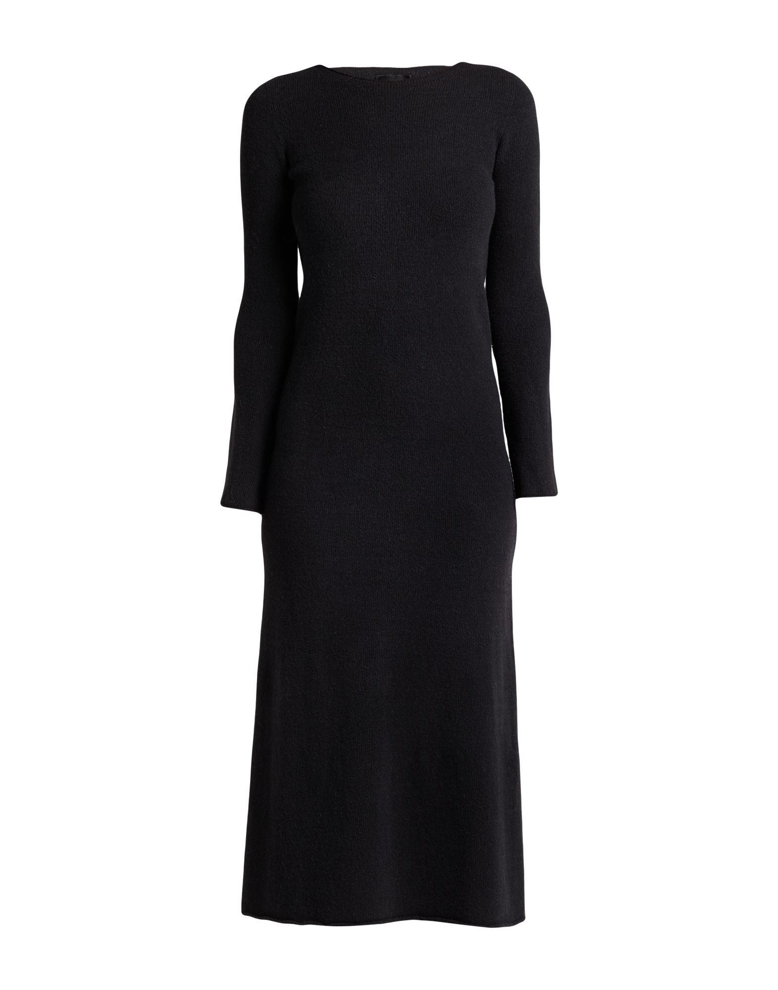 ワンピースその他 Roberto Collina Black ribbed wool dress Roberto Collina Dresses for Women | Online Sale up to 79