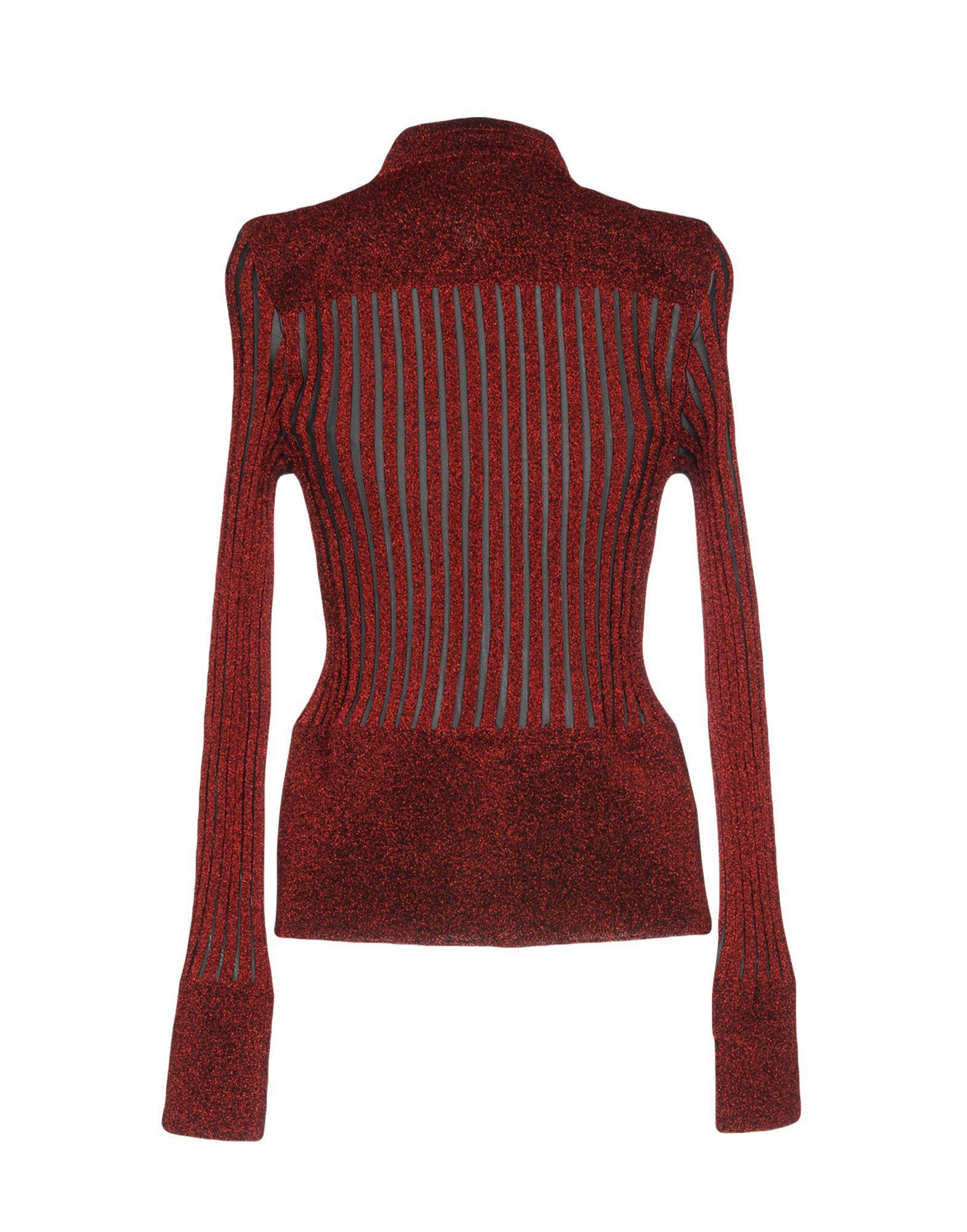 JW Anderson Synthetic Cardigan in Red - Lyst