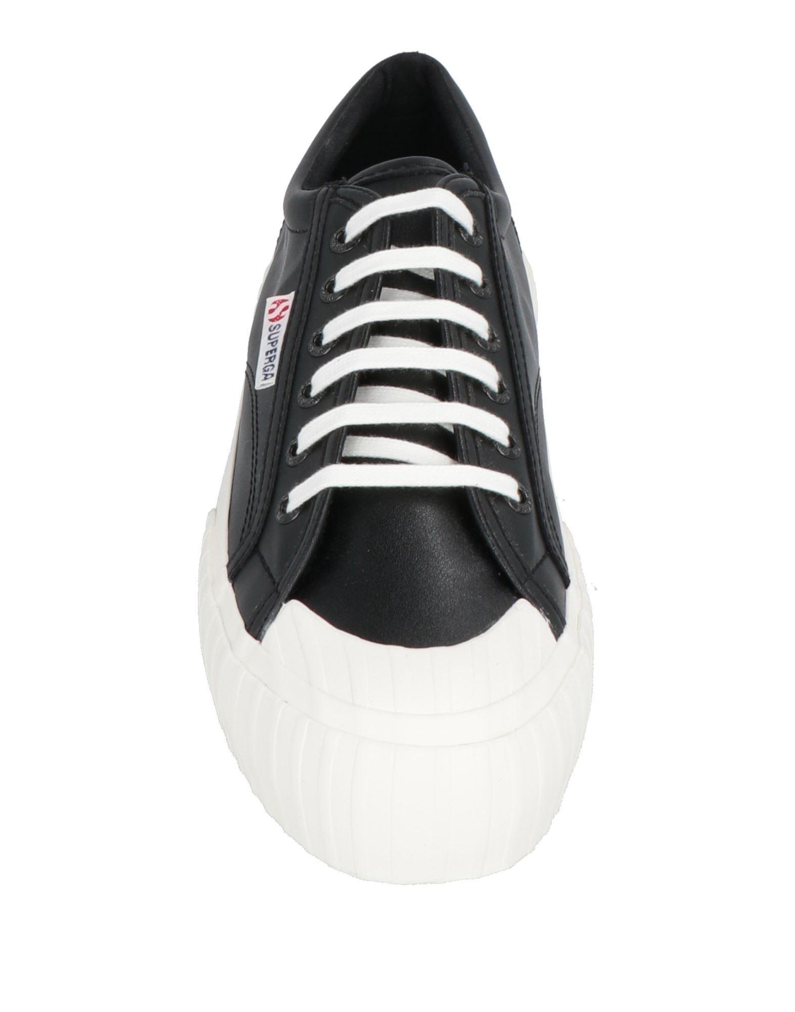 Superga top black trainers