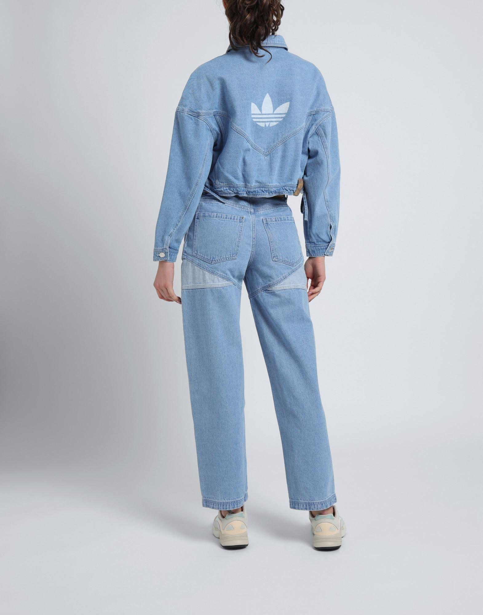 adidas Originals Denim Outerwear in Blue | Lyst