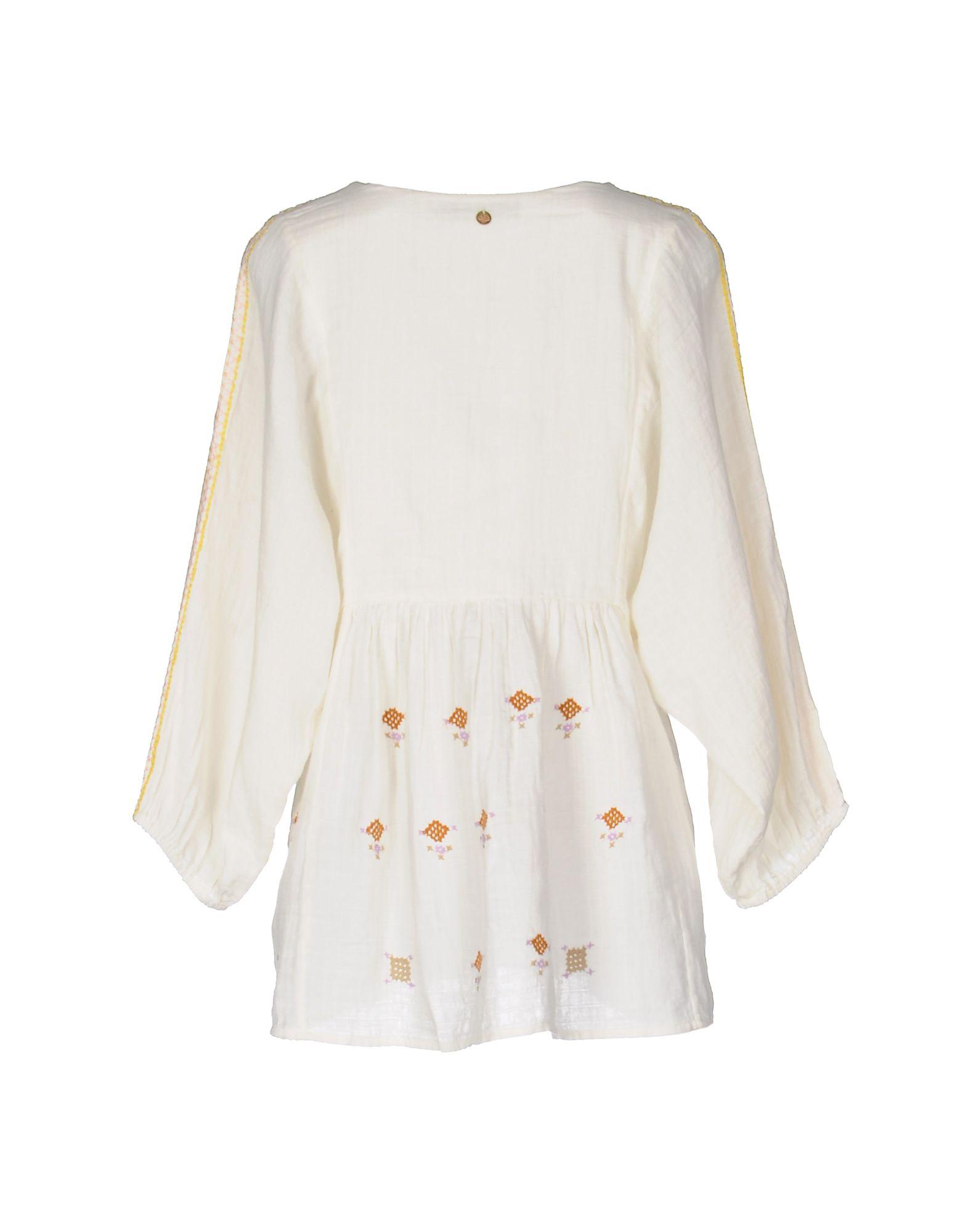 lyst antik batik blouse in white lyst antik batik blouse in white