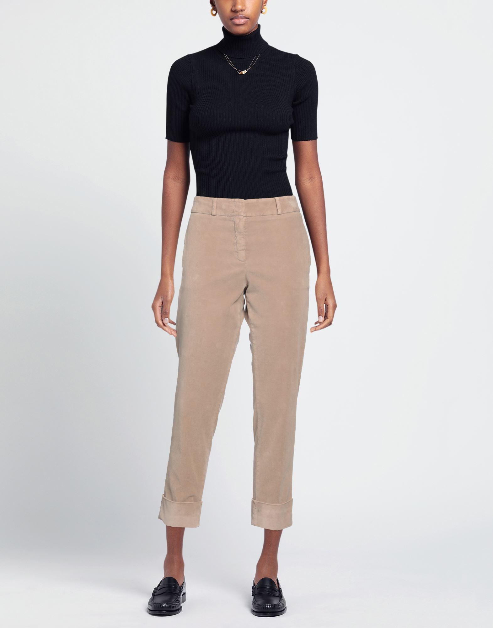 Cappellini By Peserico Pants in Natural | Lyst