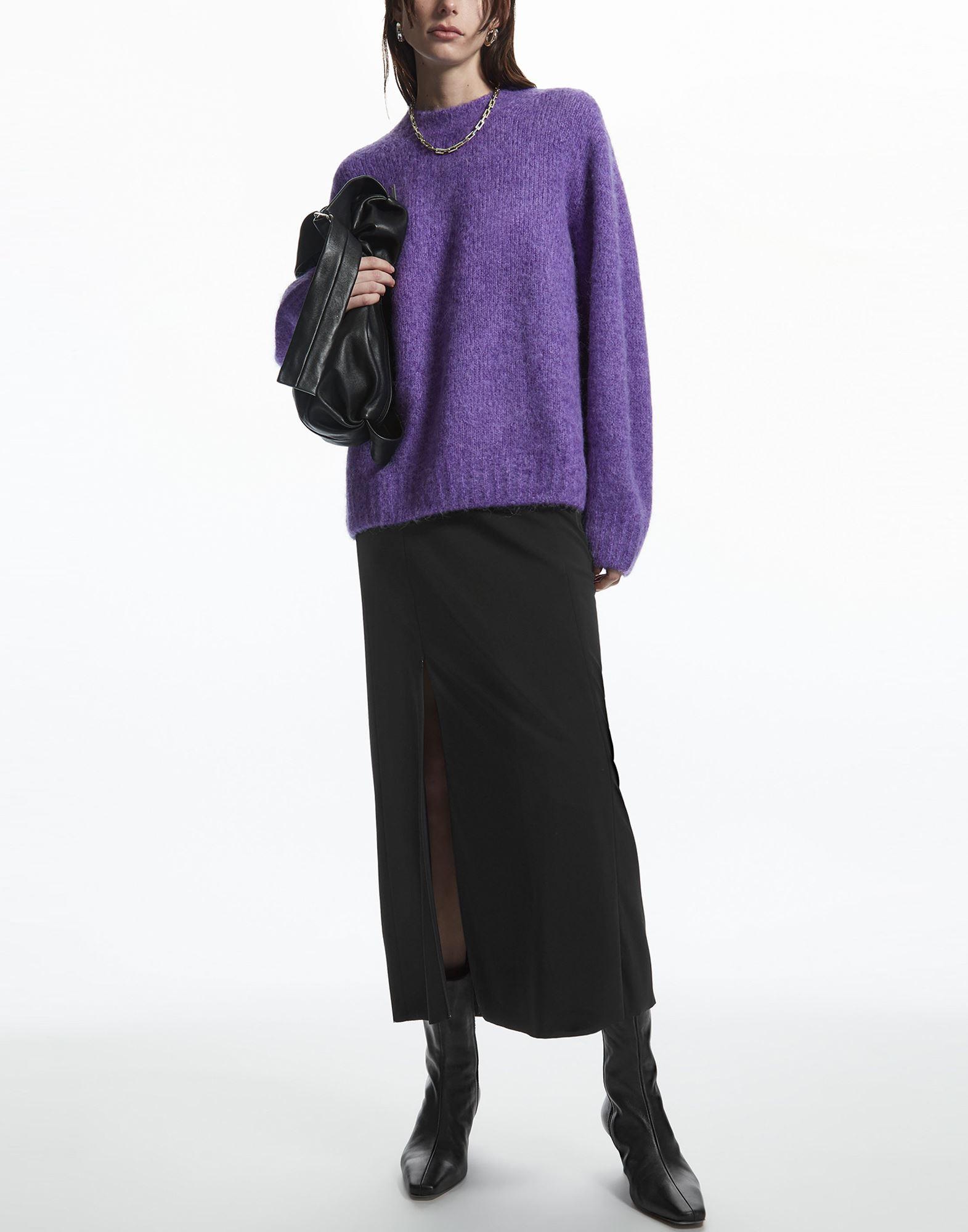 open lace back dress Barker Knit Midi Sweater Dress  VICI