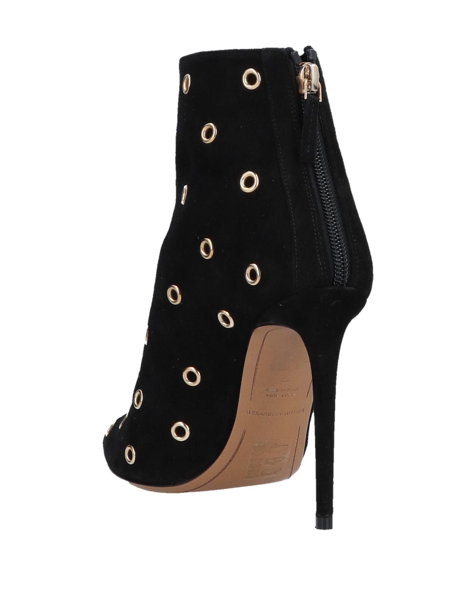 Alexandre Vauthier Ankle Boots in Black Lyst