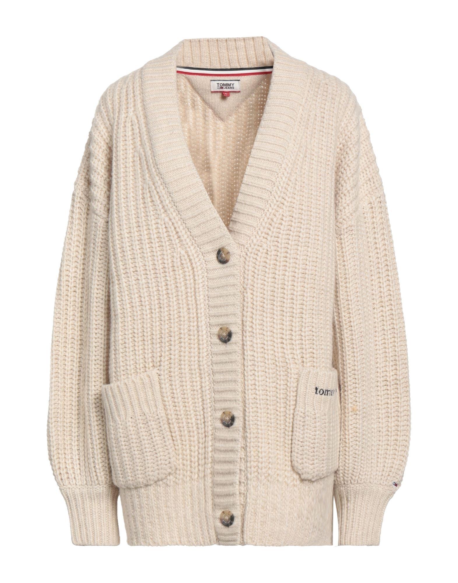 Tommy Hilfiger Cardigan in Natural | Lyst
