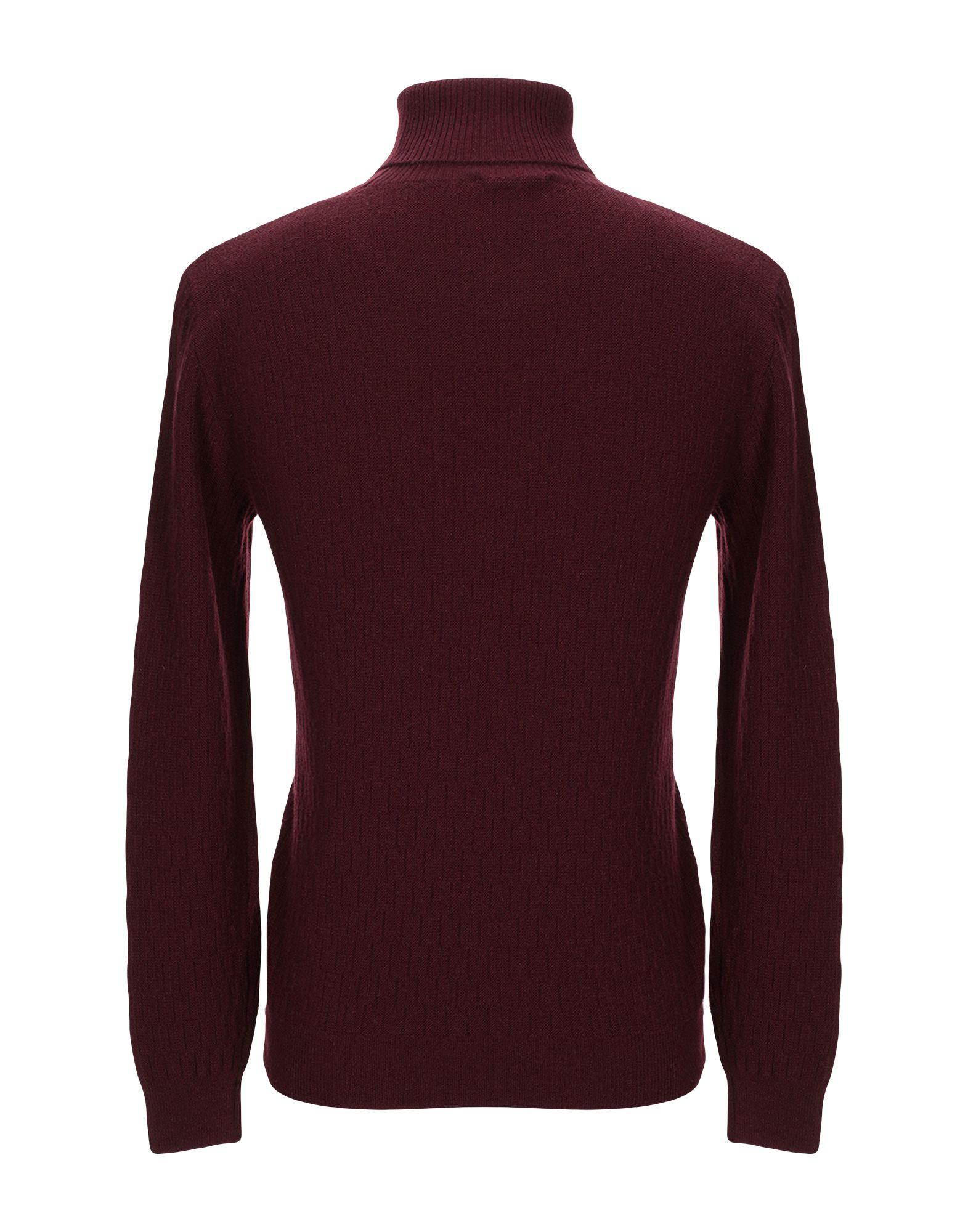 maroon turtleneck men's