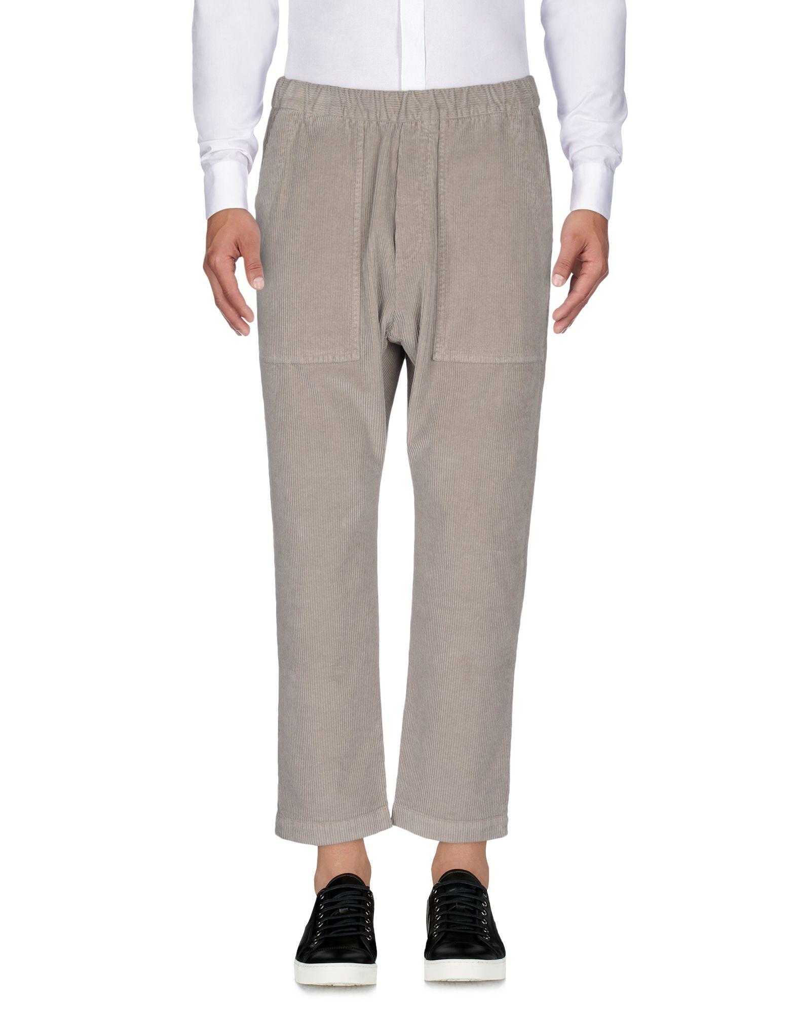 Barena Velvet Casual Pants in Gray for Men - Lyst