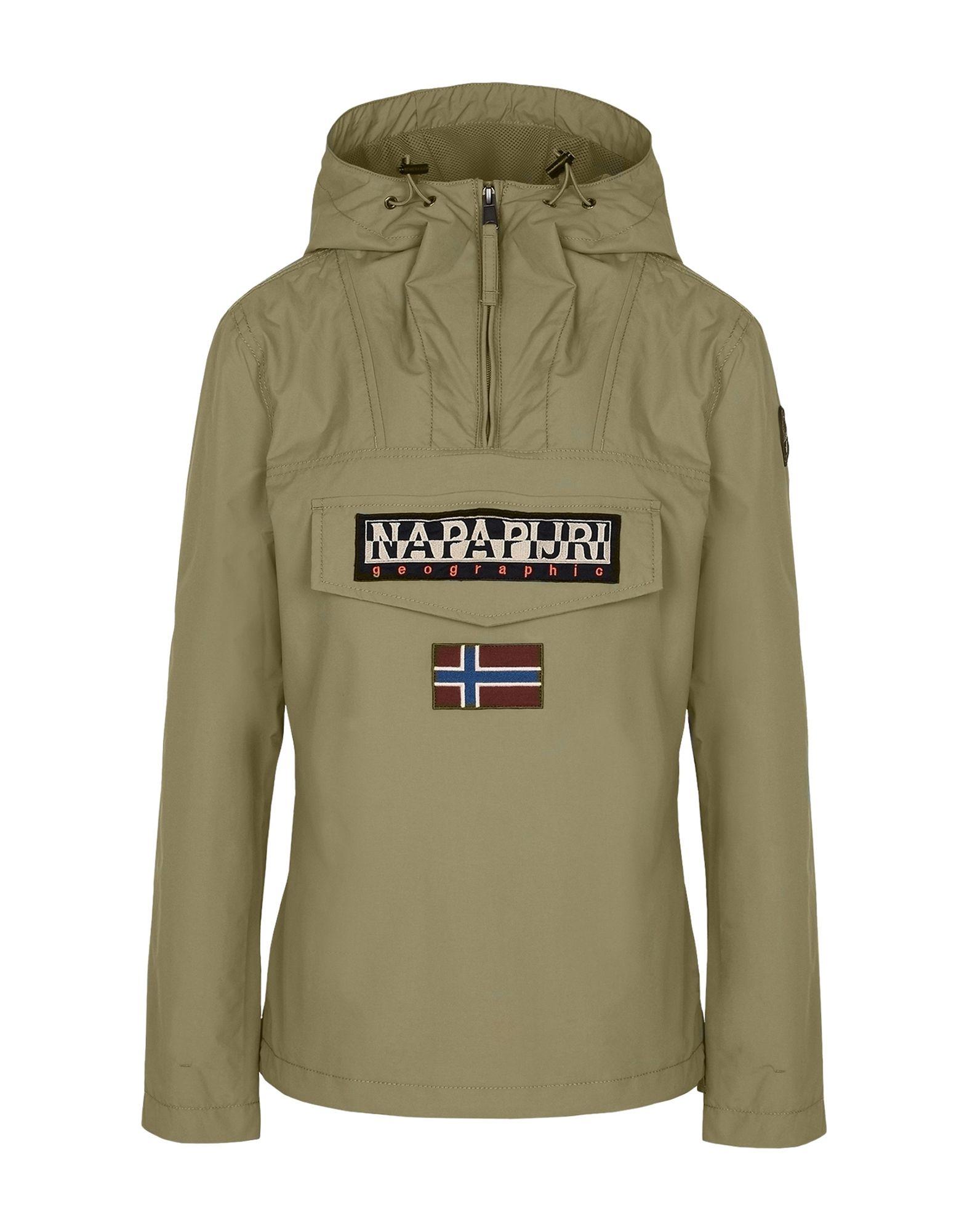 Napapijri Synthetic Jacket in Military Green (Green) Lyst