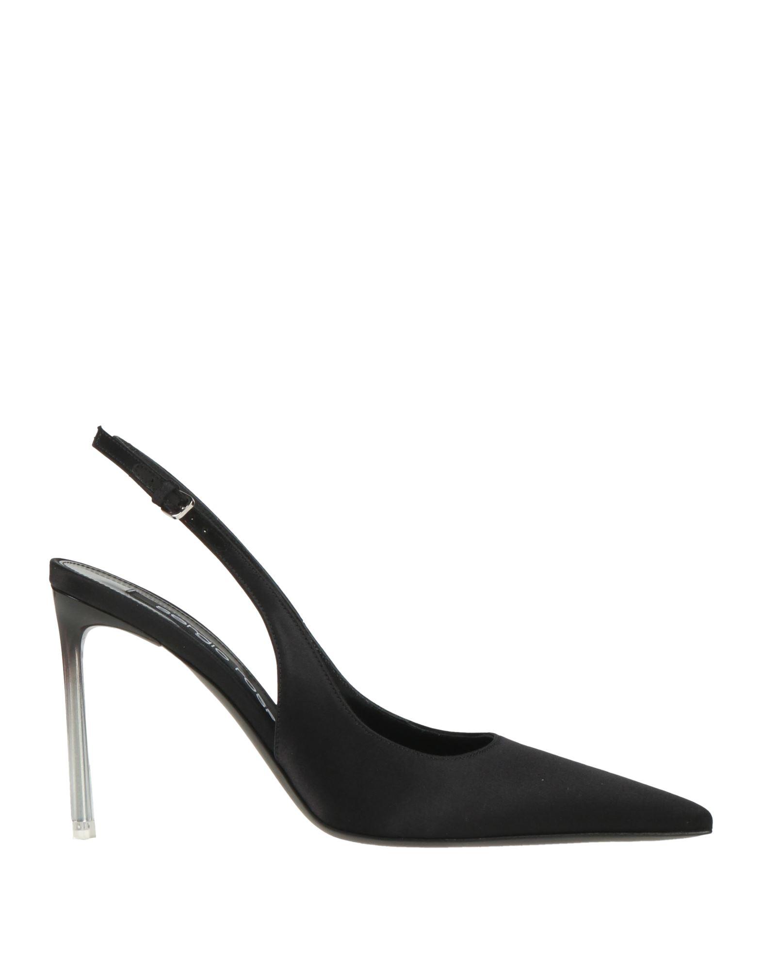 Sergio rossi hotsell black suede pumps