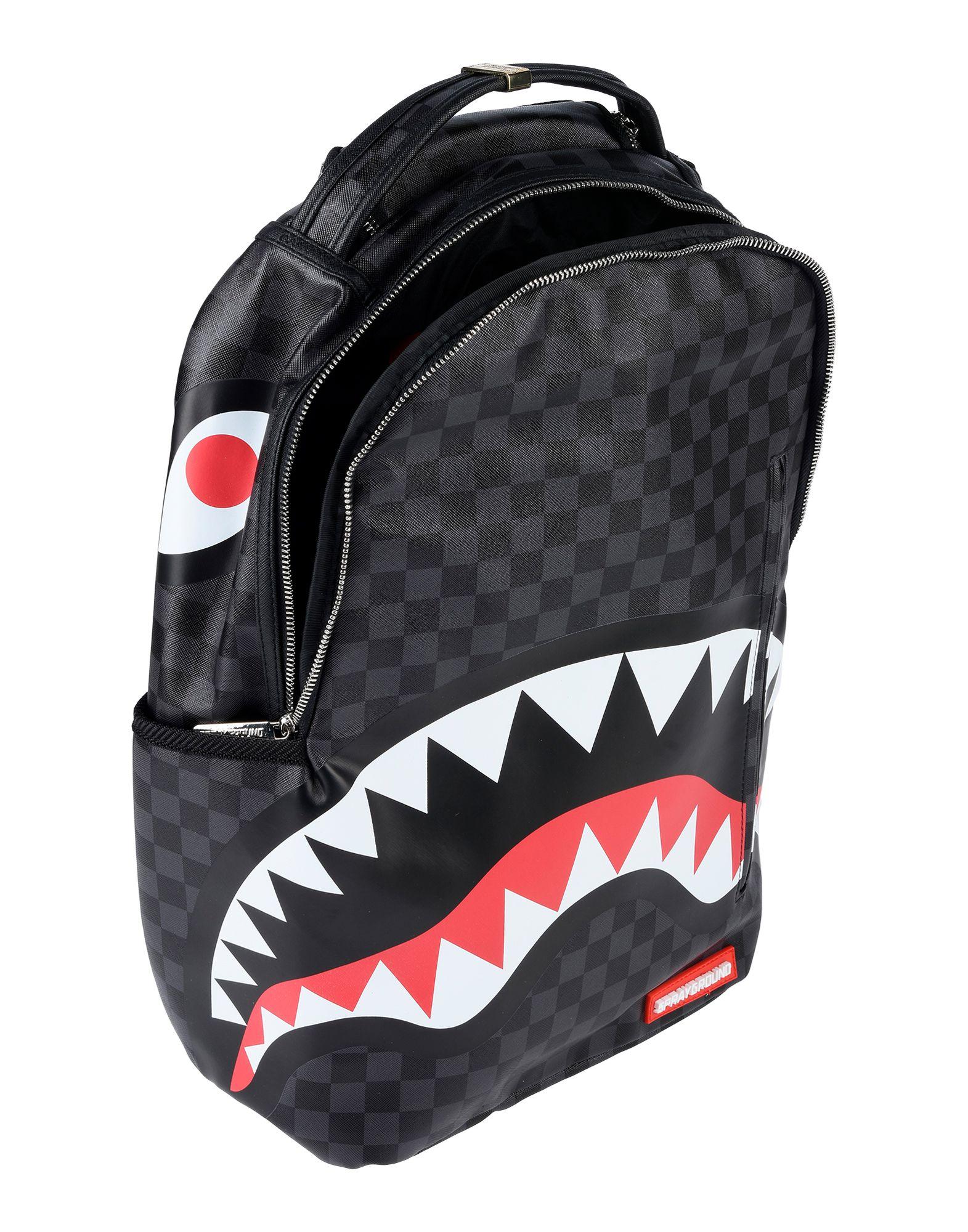 Sprayground Side Sharks in Paris Backpack - Grey – WNS Apparel