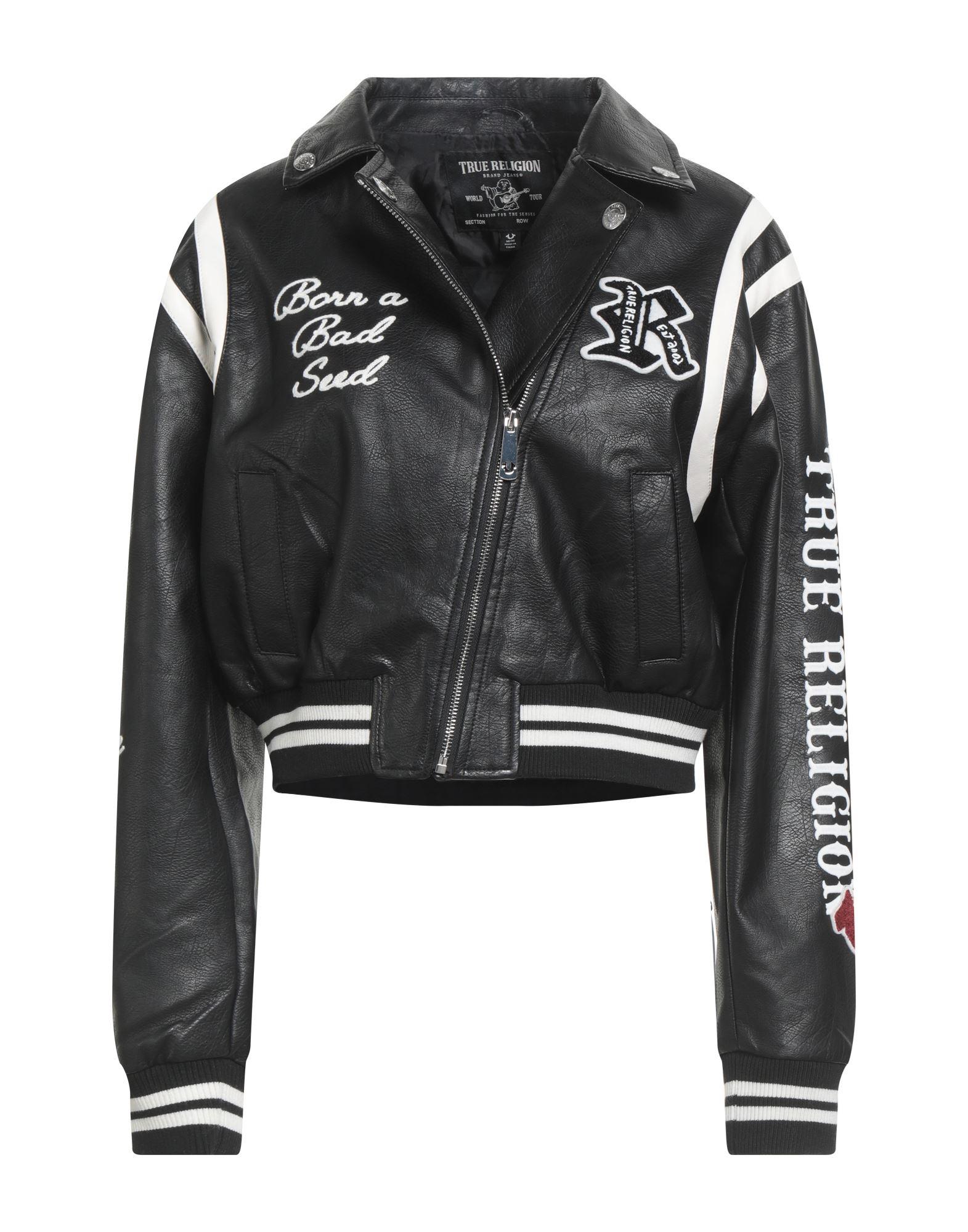 True Religion Jacket in Black Lyst UK