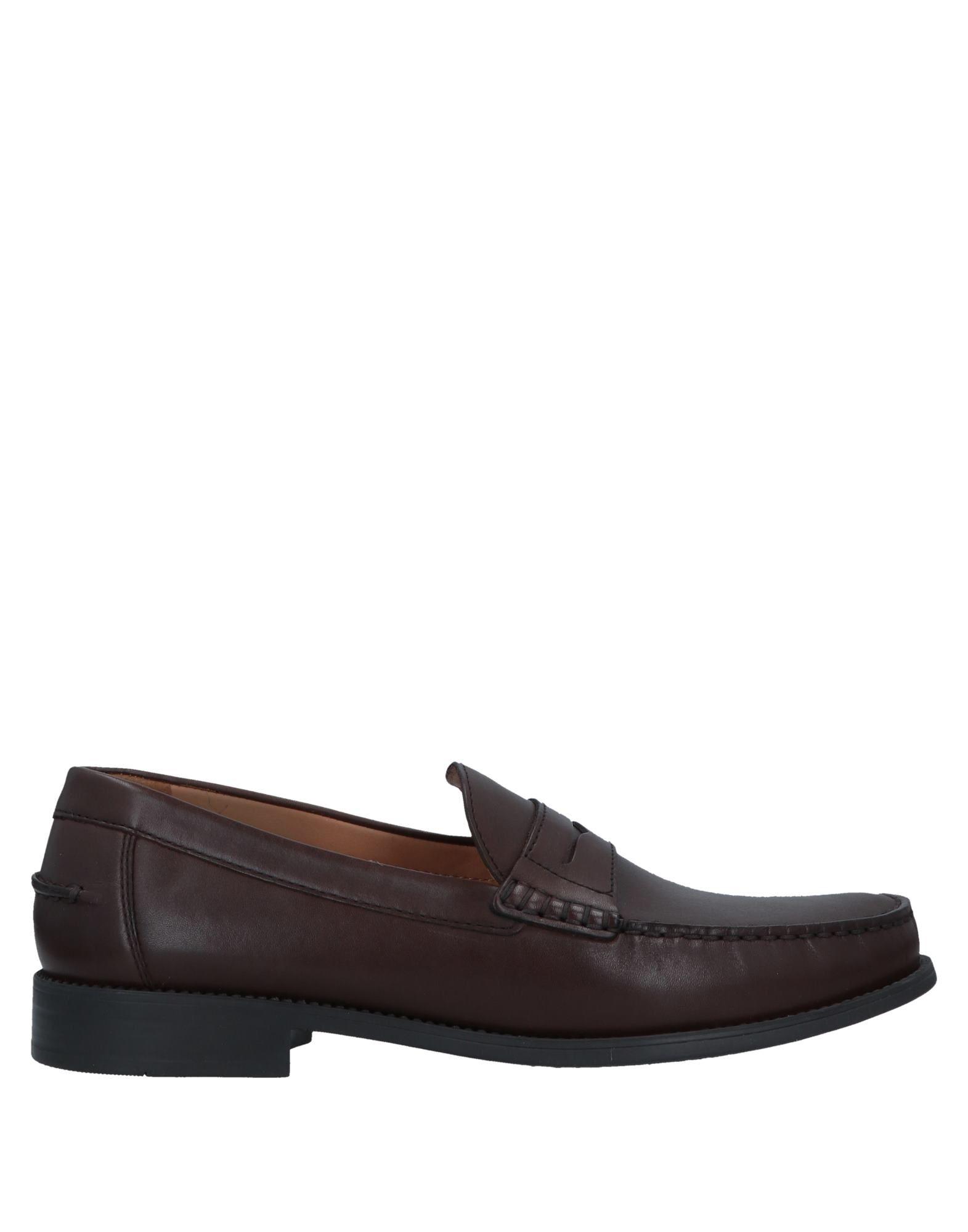 Geox Leather Loafer in Brown for Men - Lyst