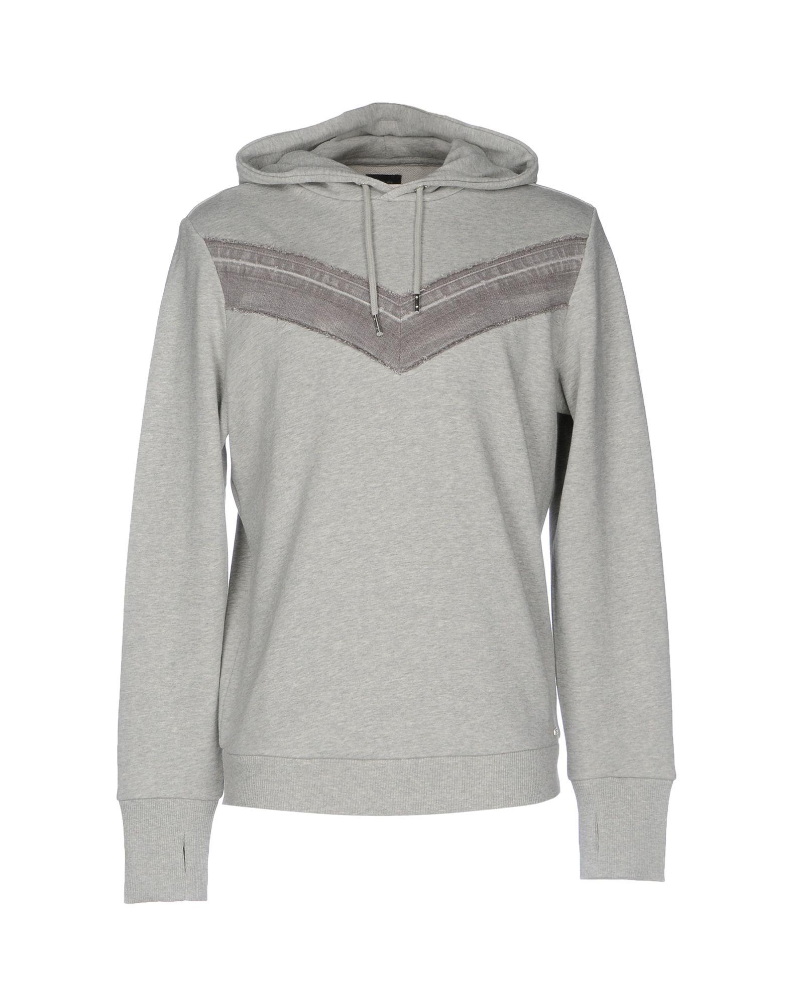 DIESEL Fleece Sweatshirt in Light Grey (Gray) for Men - Lyst