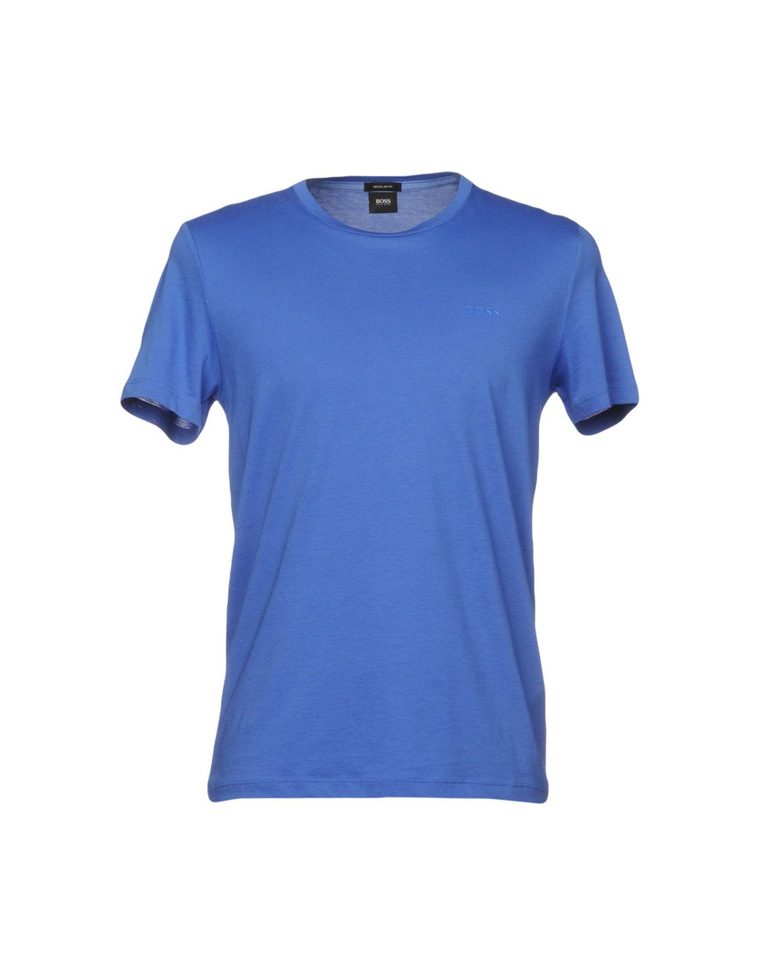 BOSS by HUGO BOSS T-shirt in Blue for Men | Lyst