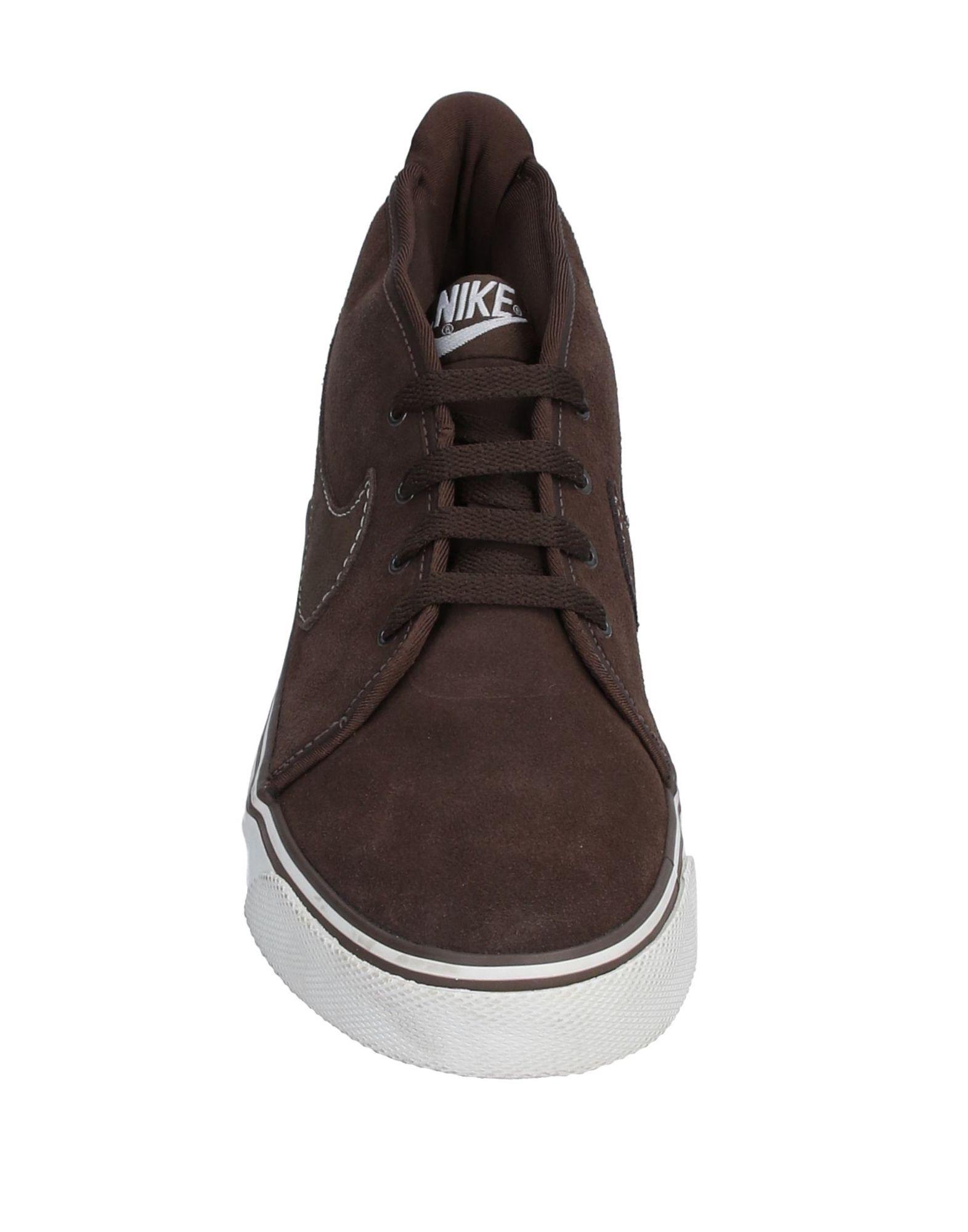 Nike Suede High-tops & Sneakers in Dark Brown (Brown) for Men | Lyst