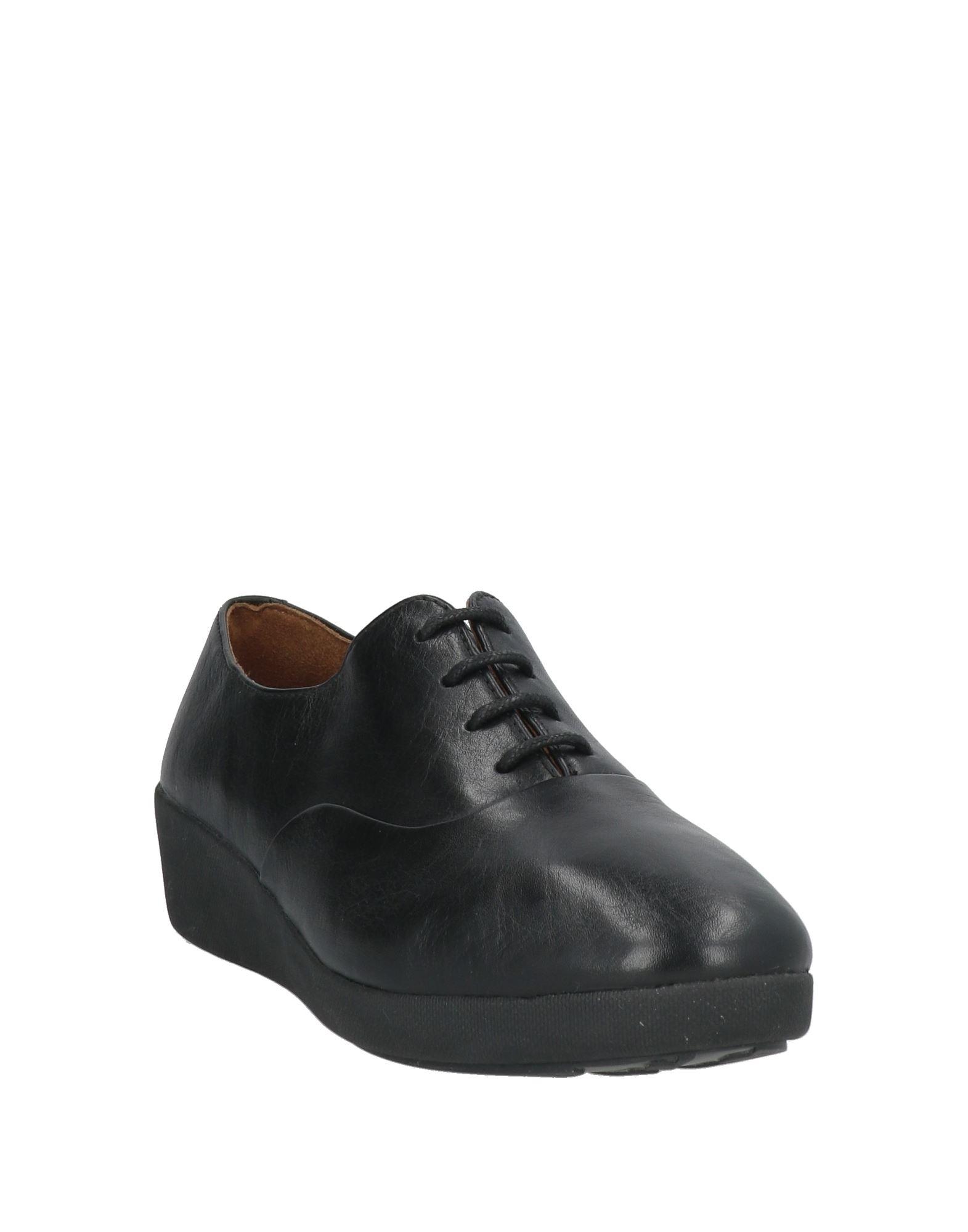 Fitflop Ff2 By Lace-Up Shoes Leather in Black | Lyst