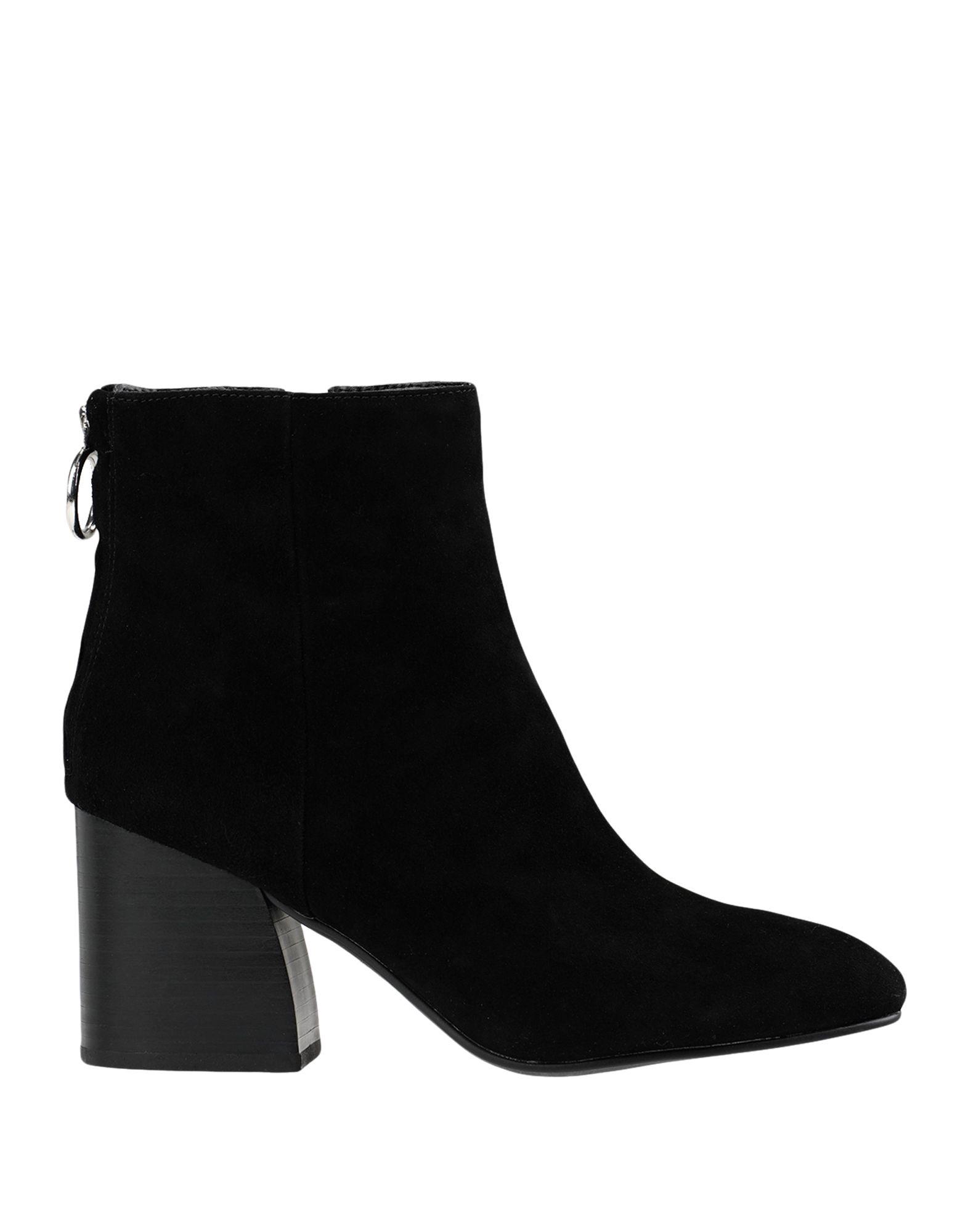Steve Madden Suede Ankle Boots in Black - Lyst