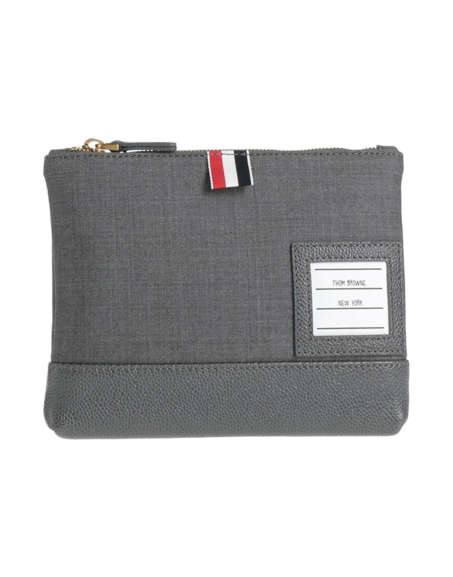 【THOM BROWNE】送料/関税込 Small Document Holder Crossbody Thom Browne Small Crossbody Document Holder | Black | FARFETCH