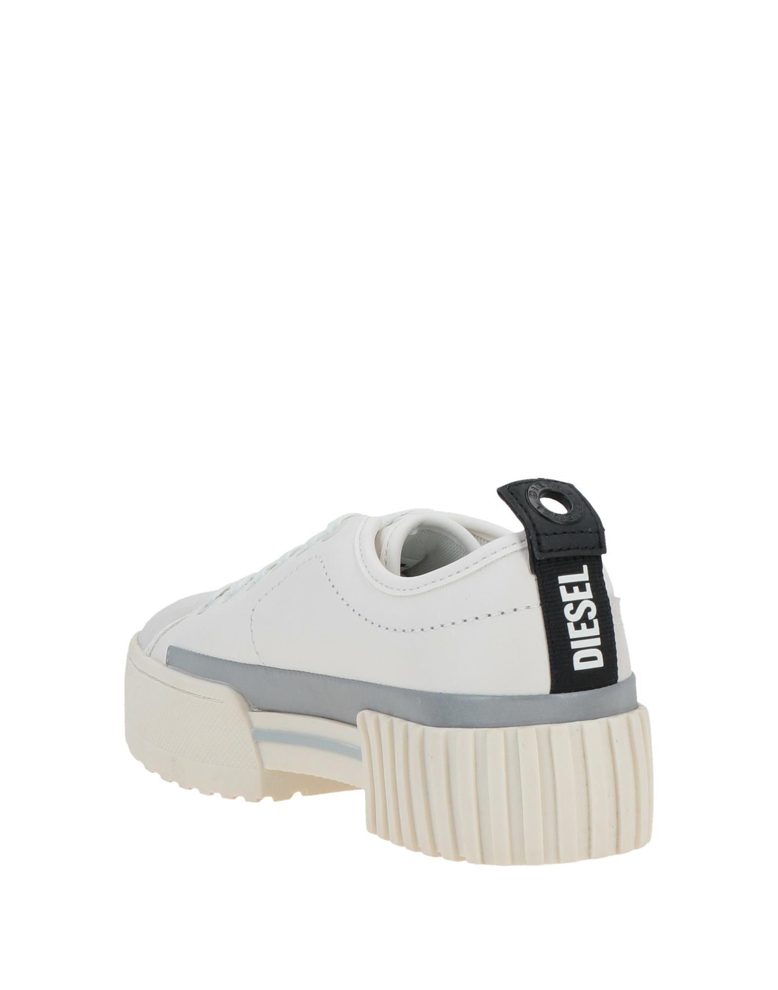 grey diesel trainers