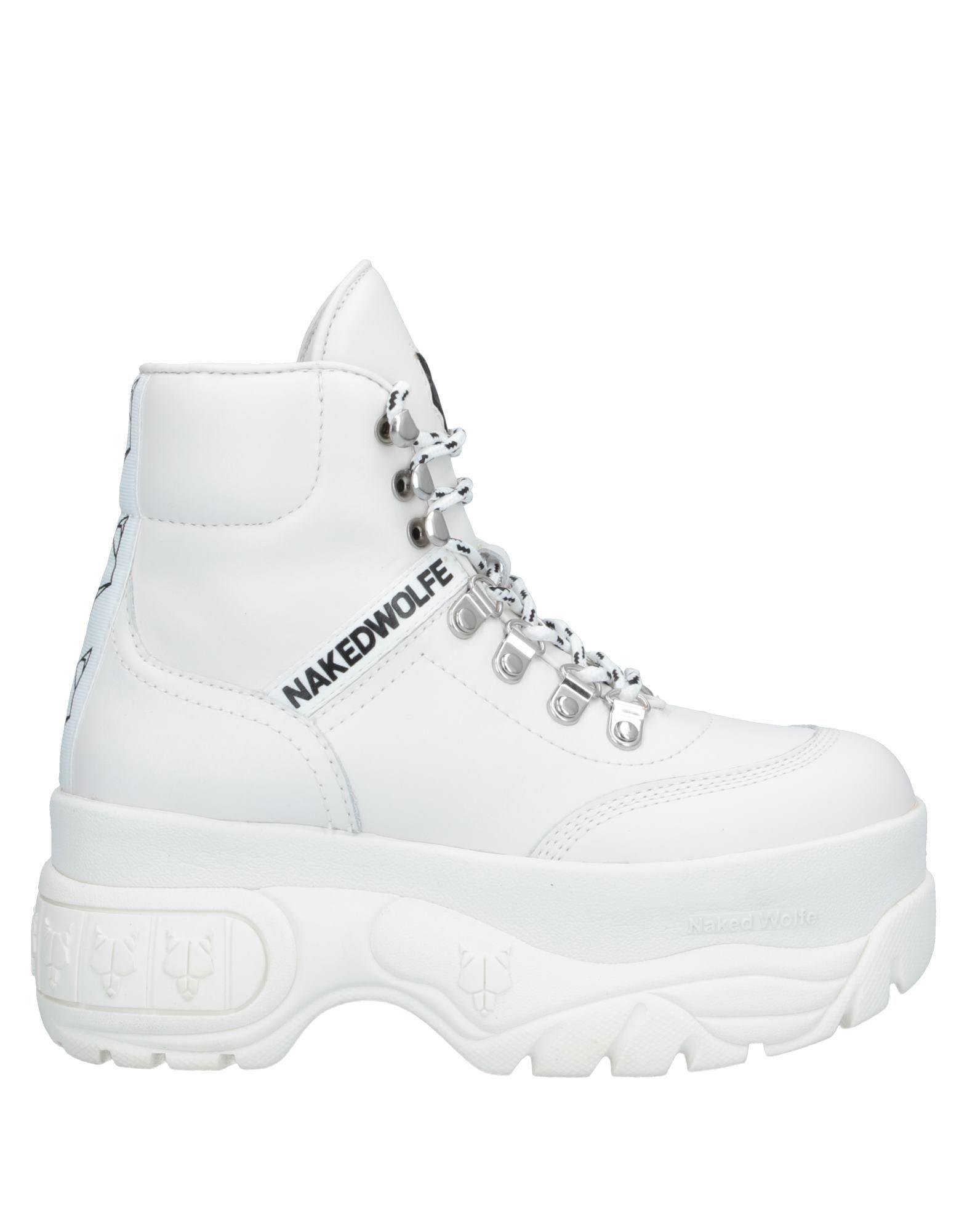 Botines de caña alta Naked Wolfe de Cuero de color Blanco | Lyst