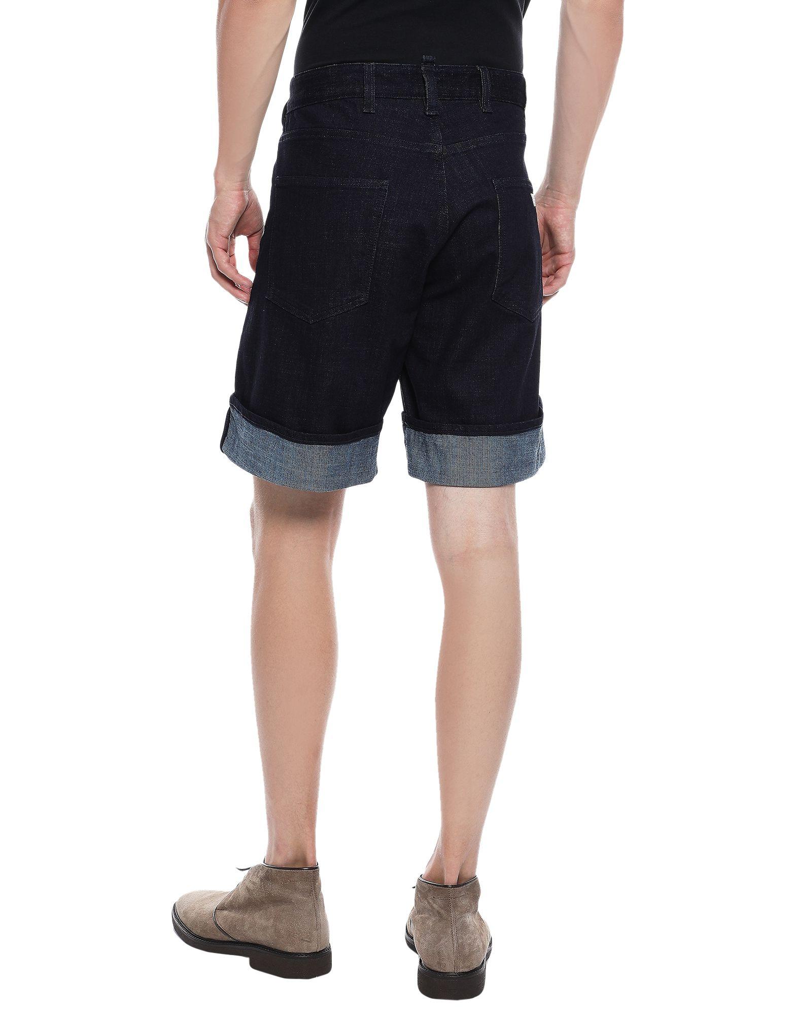 Emporio Armani Denim Shorts in Blue for 