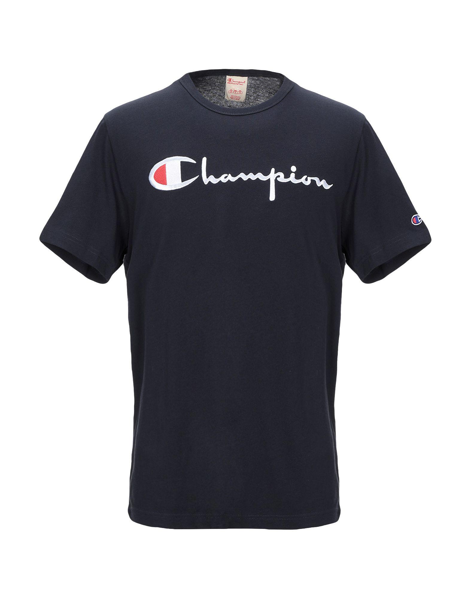 champion t shirt blue