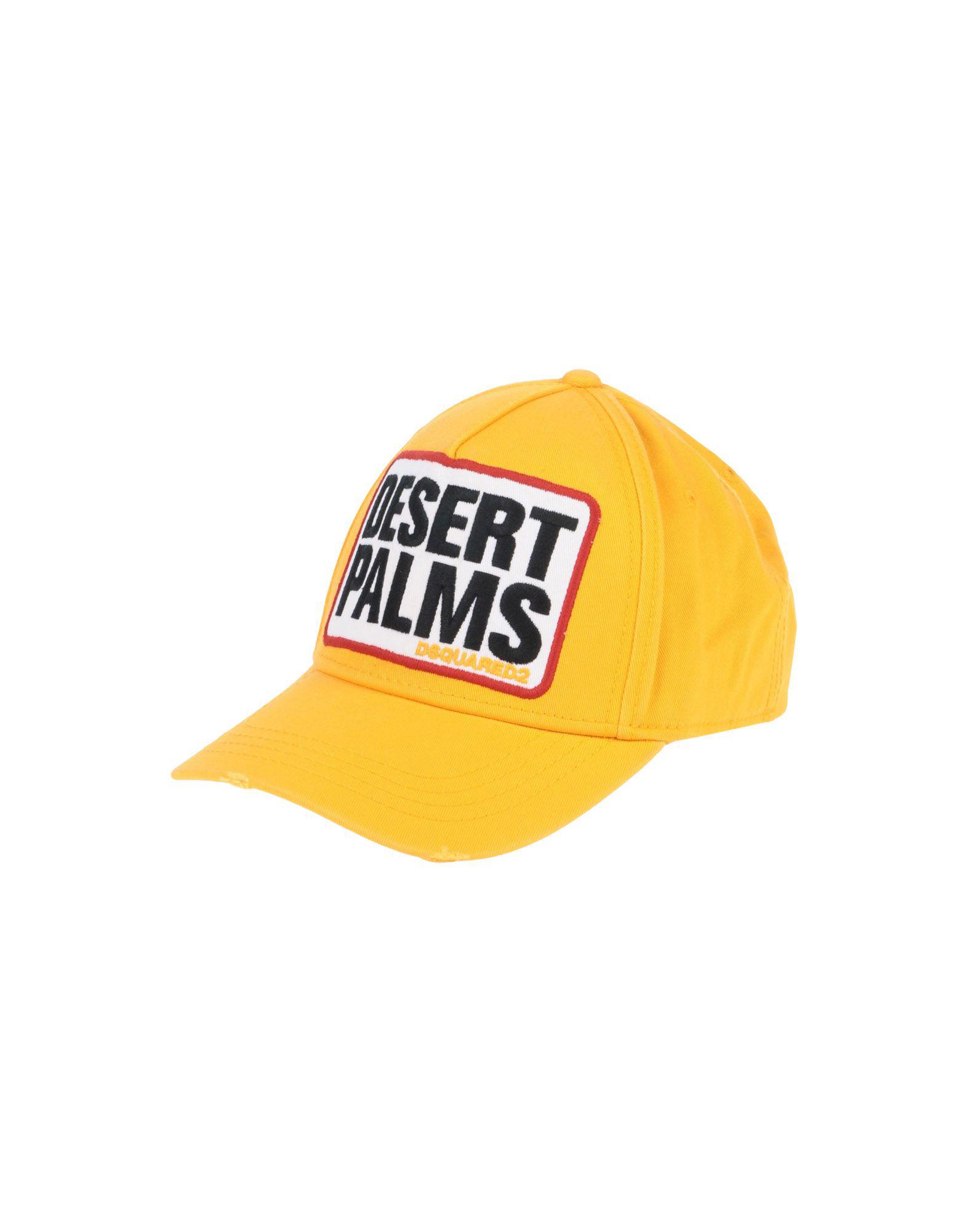 yellow dsquared cap