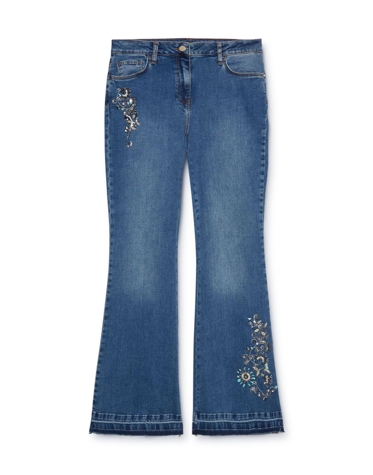 Pantaloni Jeans di FIORELLA RUBINO in Blu | Lyst