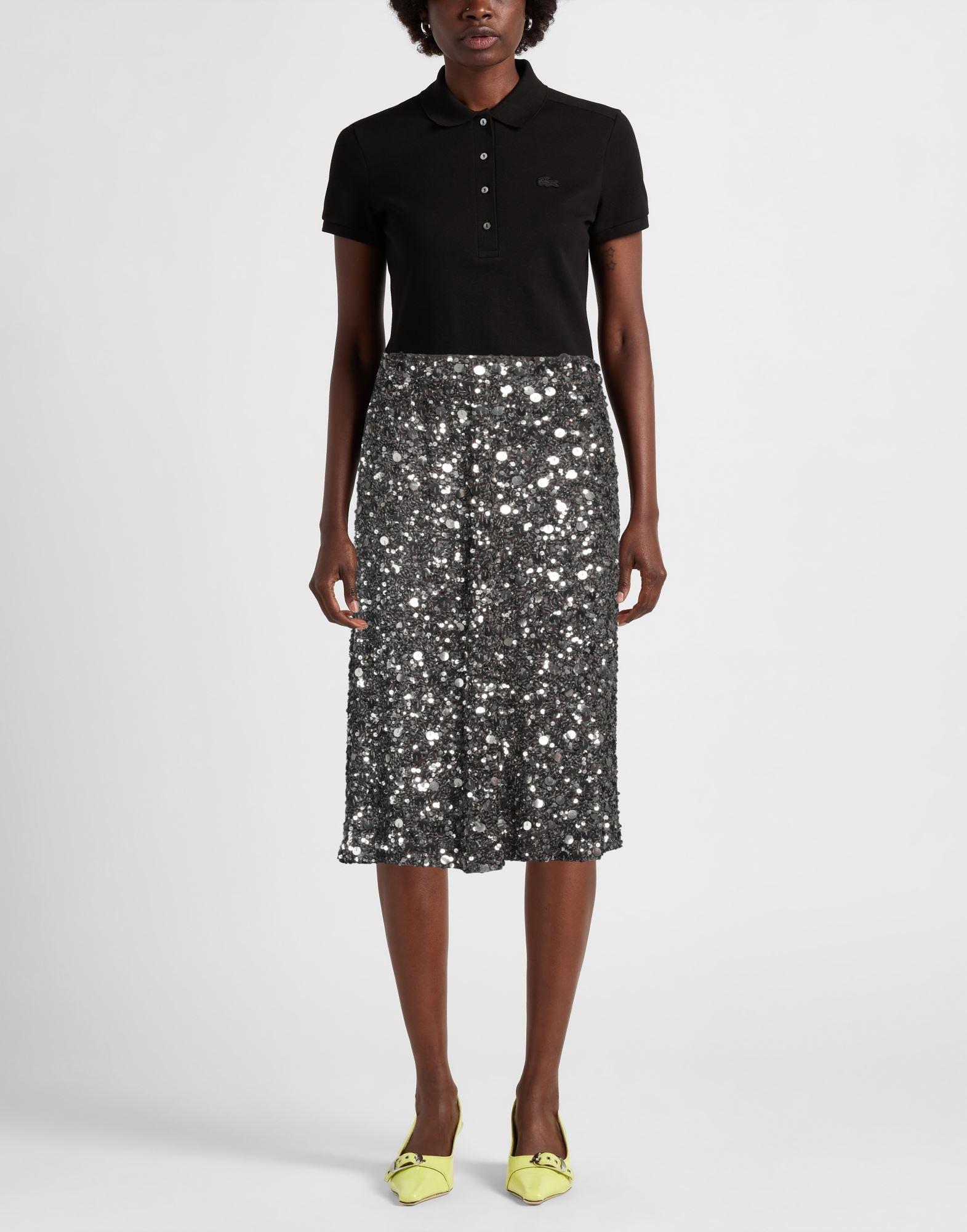 ワンピース PAROSH Women Mid Skirts GLOW D721965 037 227922 GRAY P.A.R.O.S.H. Glow Midi Skirt | Grey | FARFETCH
