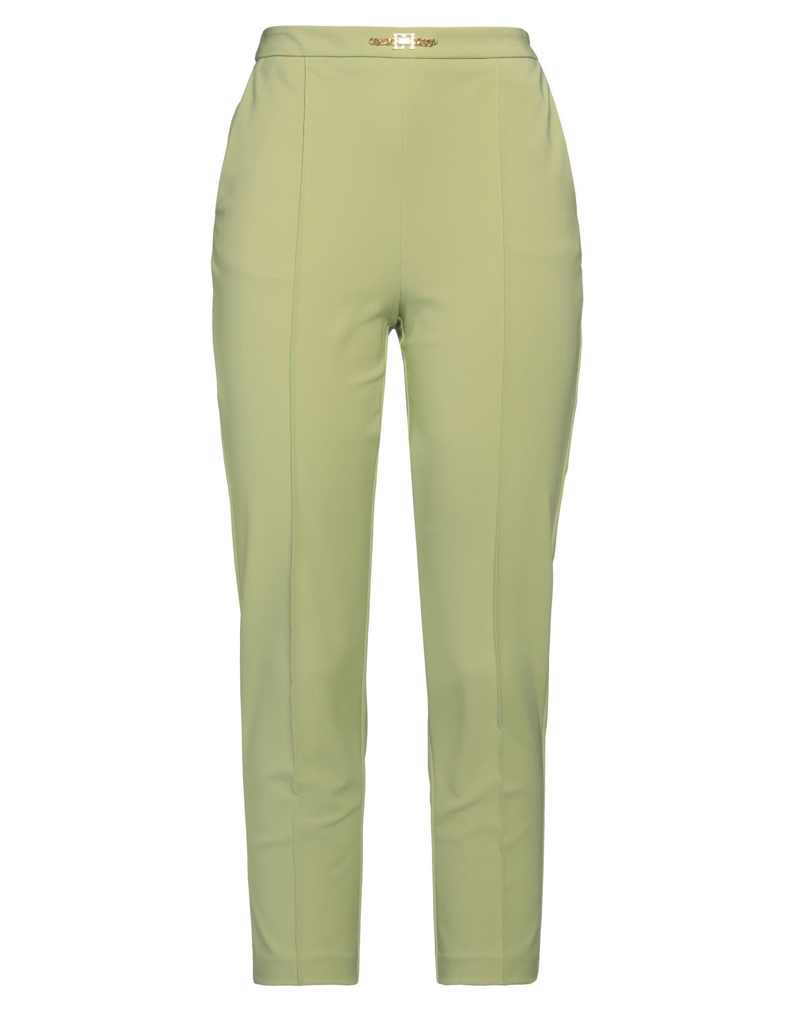 Pantaloni Verde Elisabetta Franchi da donna Lyst