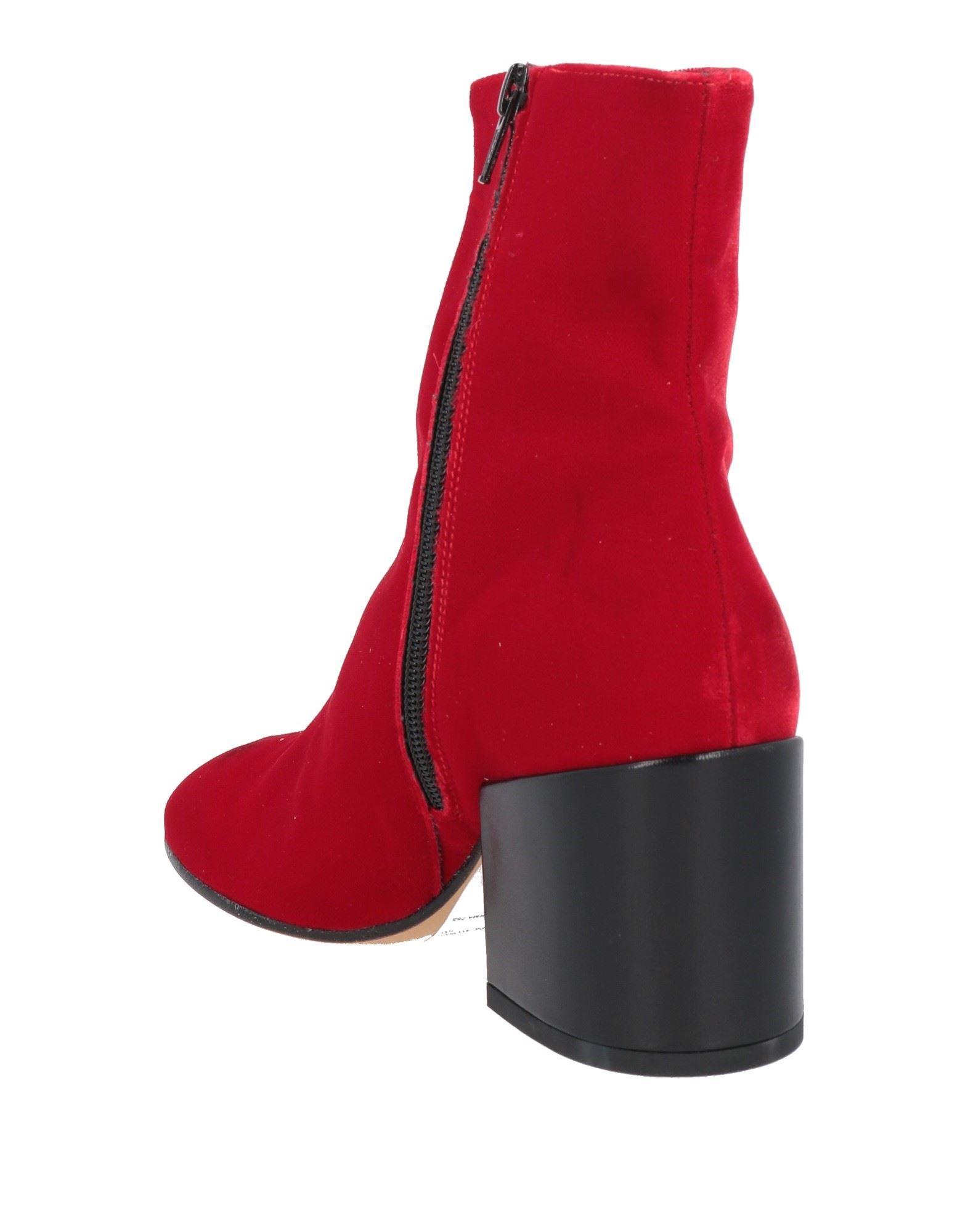 Fabio Rusconi Ankle Boots in Red | Lyst