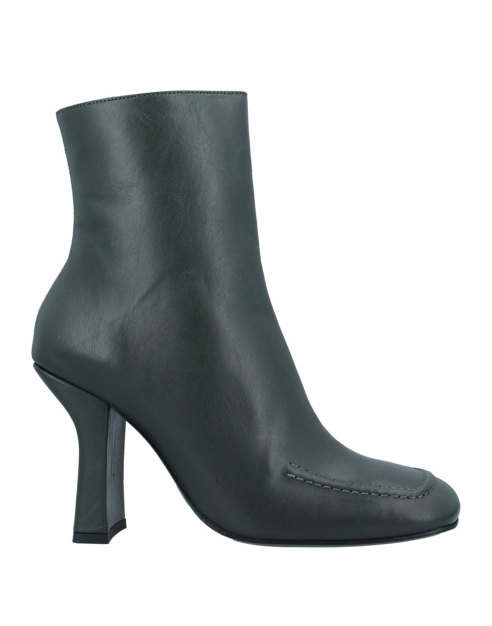 Dorateymur Leather Ankle Boots In Dark Green Green Lyst Dorateymur Leather Ankle Boots In Dark Green Green Lyst