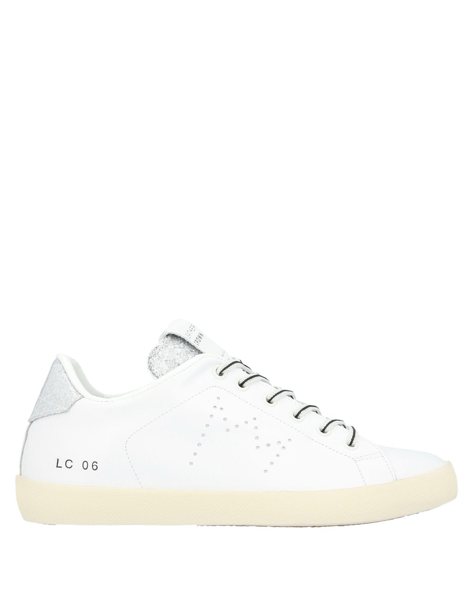 Leather Crown Leather Lowtops & Sneakers in White Lyst
