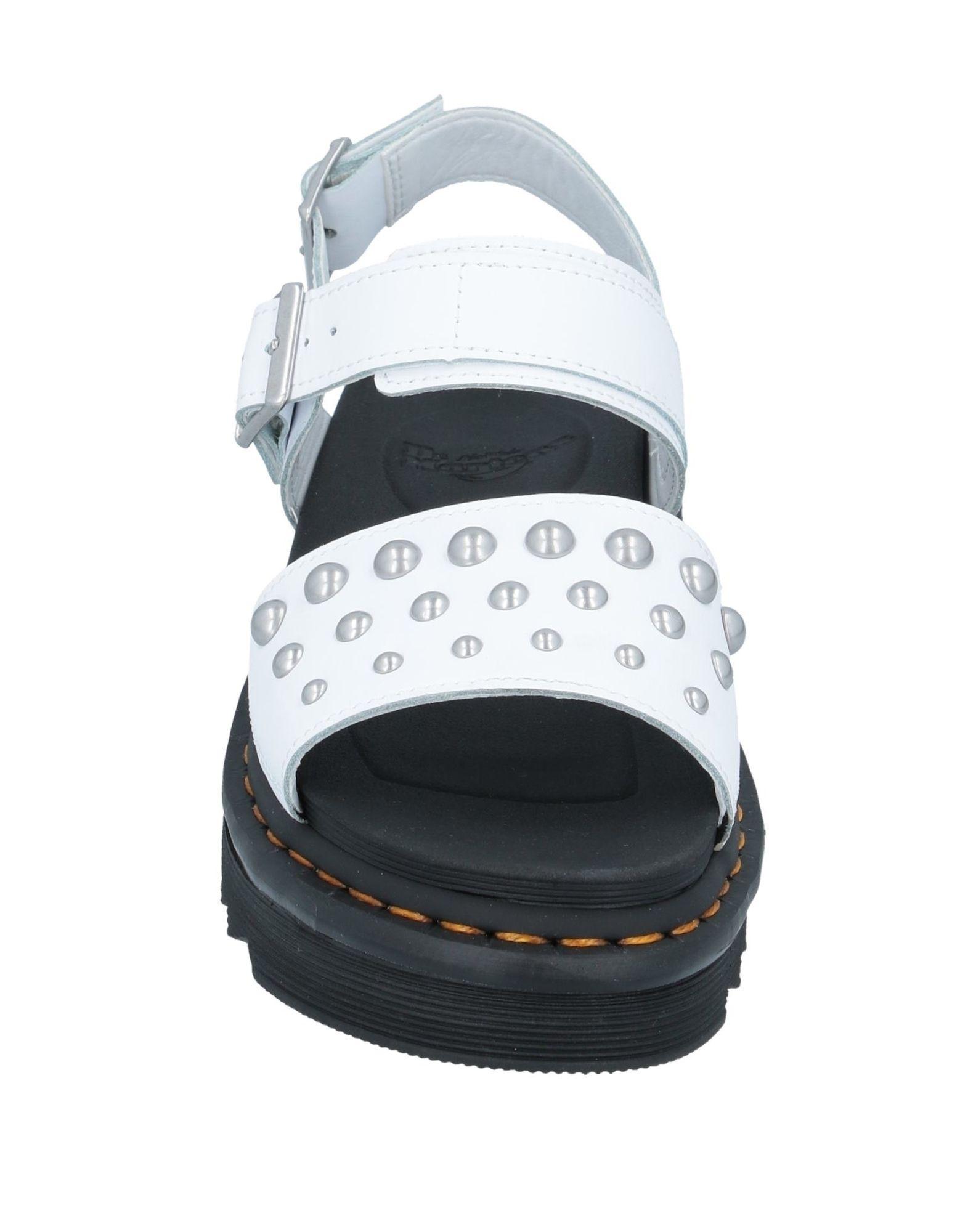 dr martens black voss stud sandals