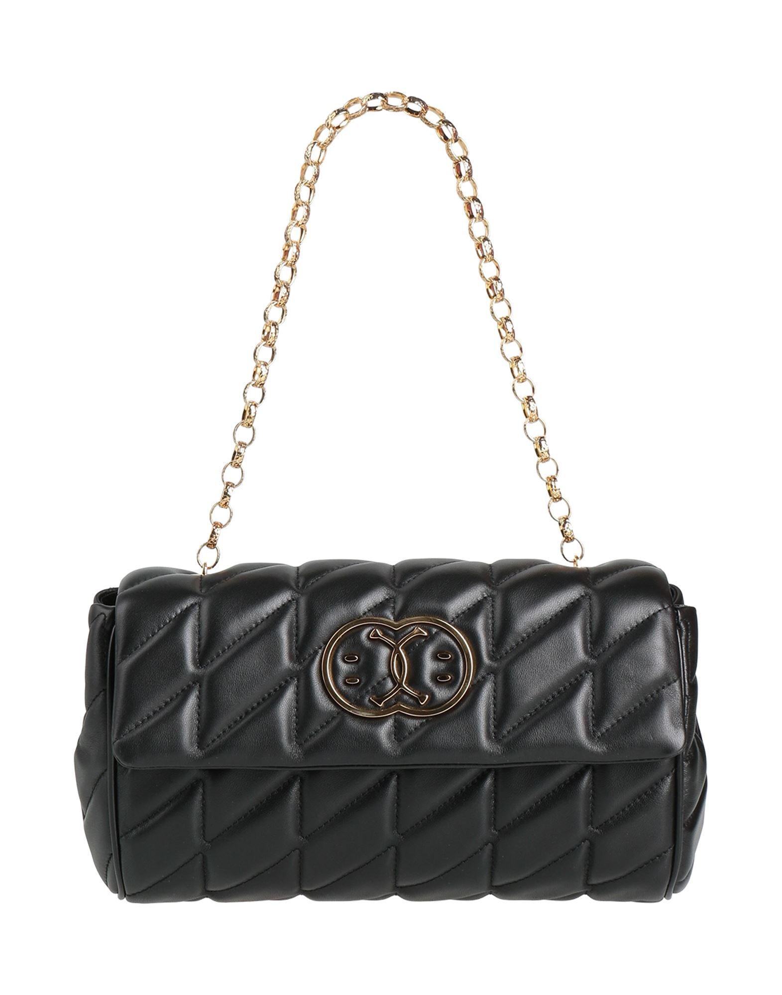 Moschino Couture X Smiley -- Handbag Leather in Black | Lyst