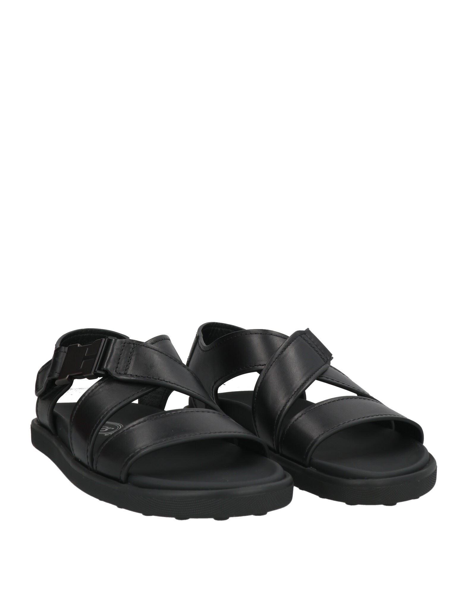 Tod’s Men’s Leather Criss Cross Slide Sandal Prada Men main image 2
