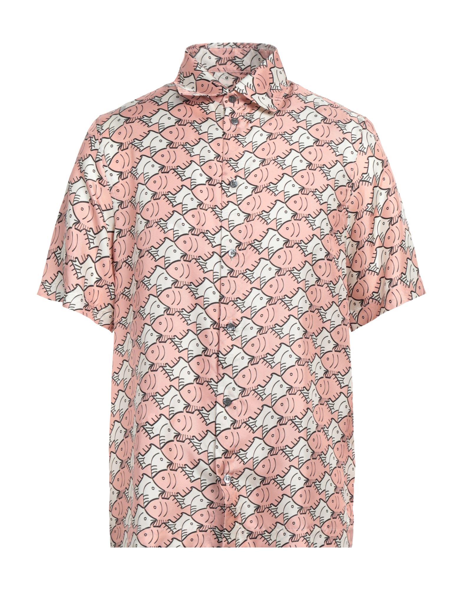 Botter dolphin-print silk shirt - Pink