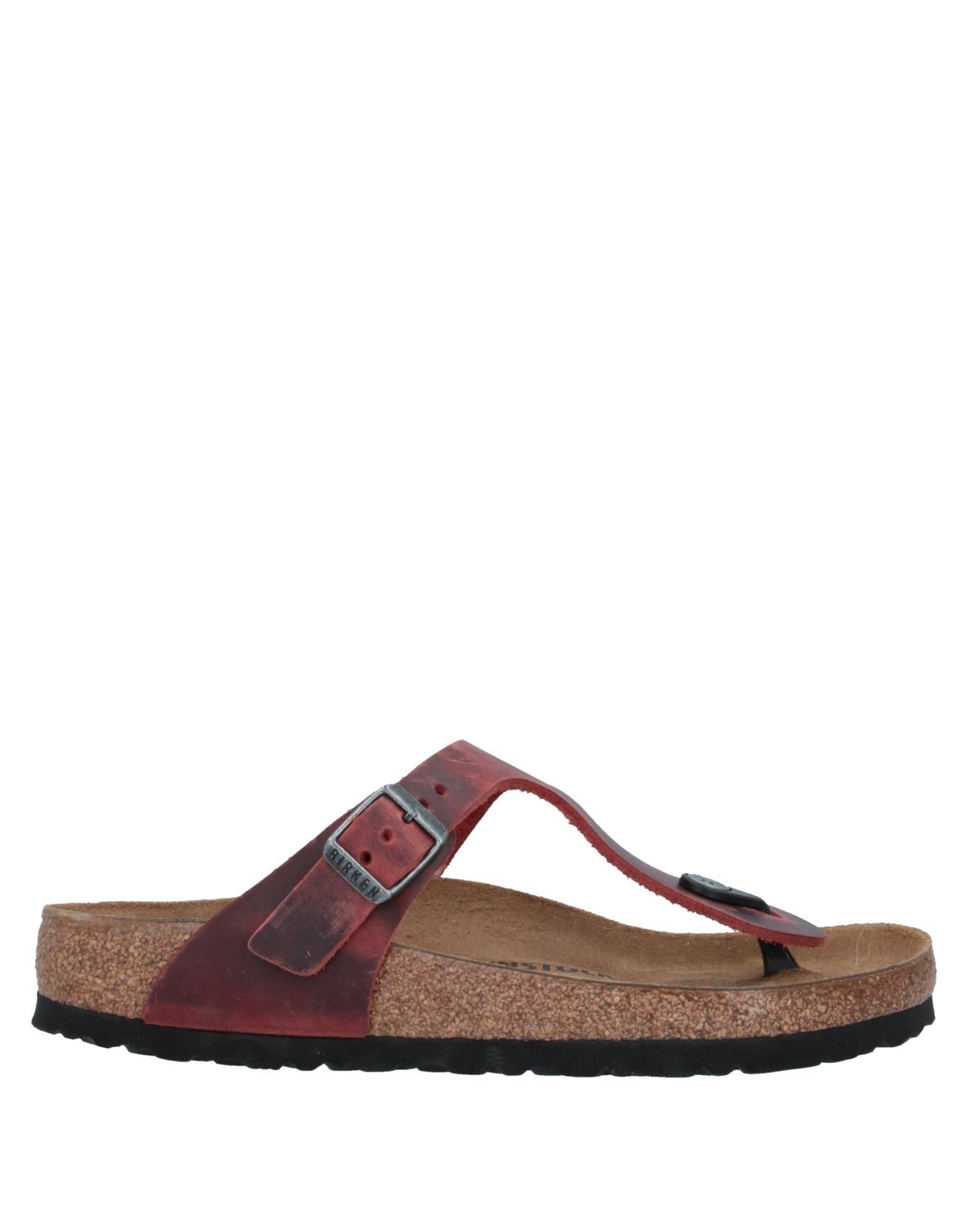 Birkenstock Toe Strap Sandal in Brick Red (Brown) - Lyst